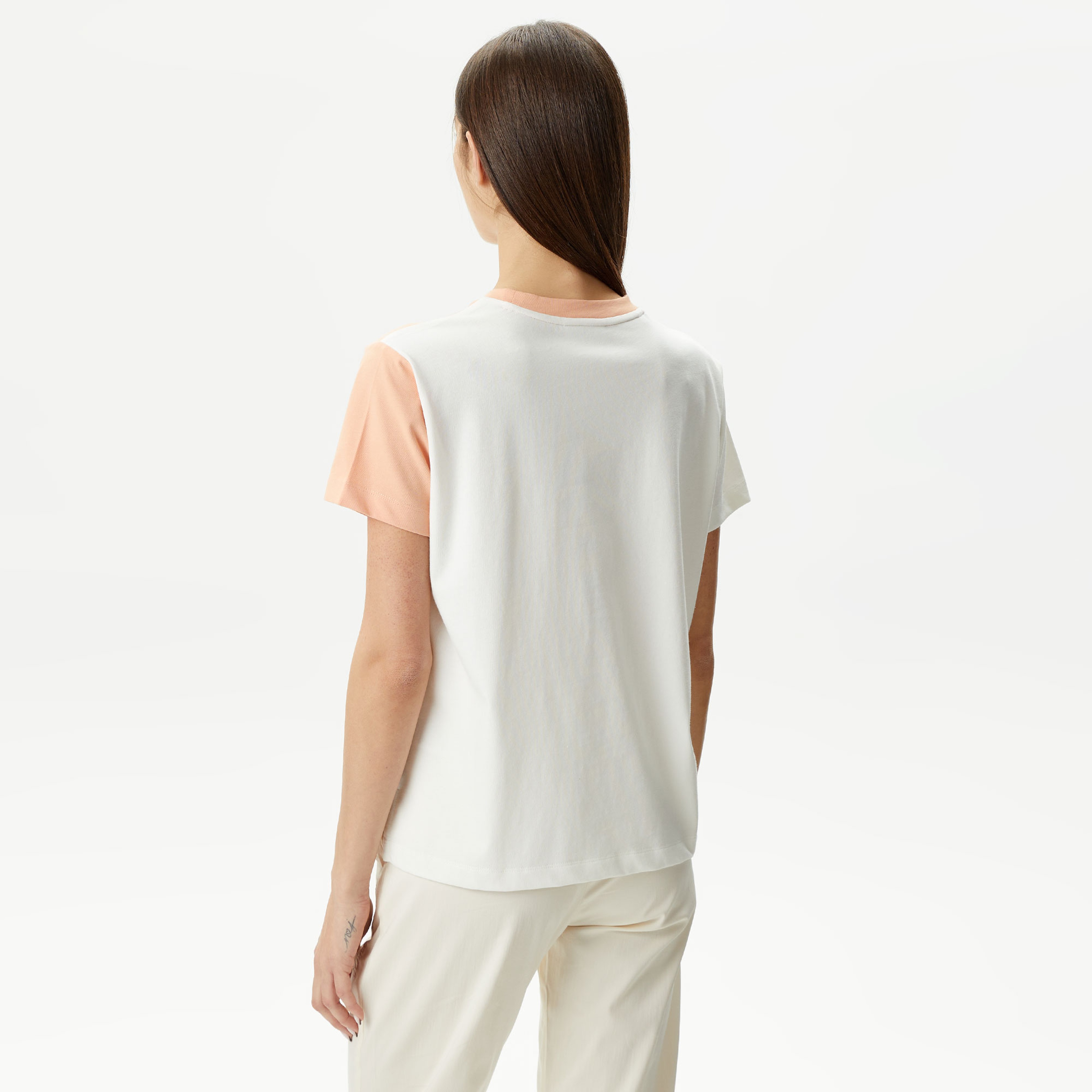 Lacoste Kadın Turuncu T-Shirt