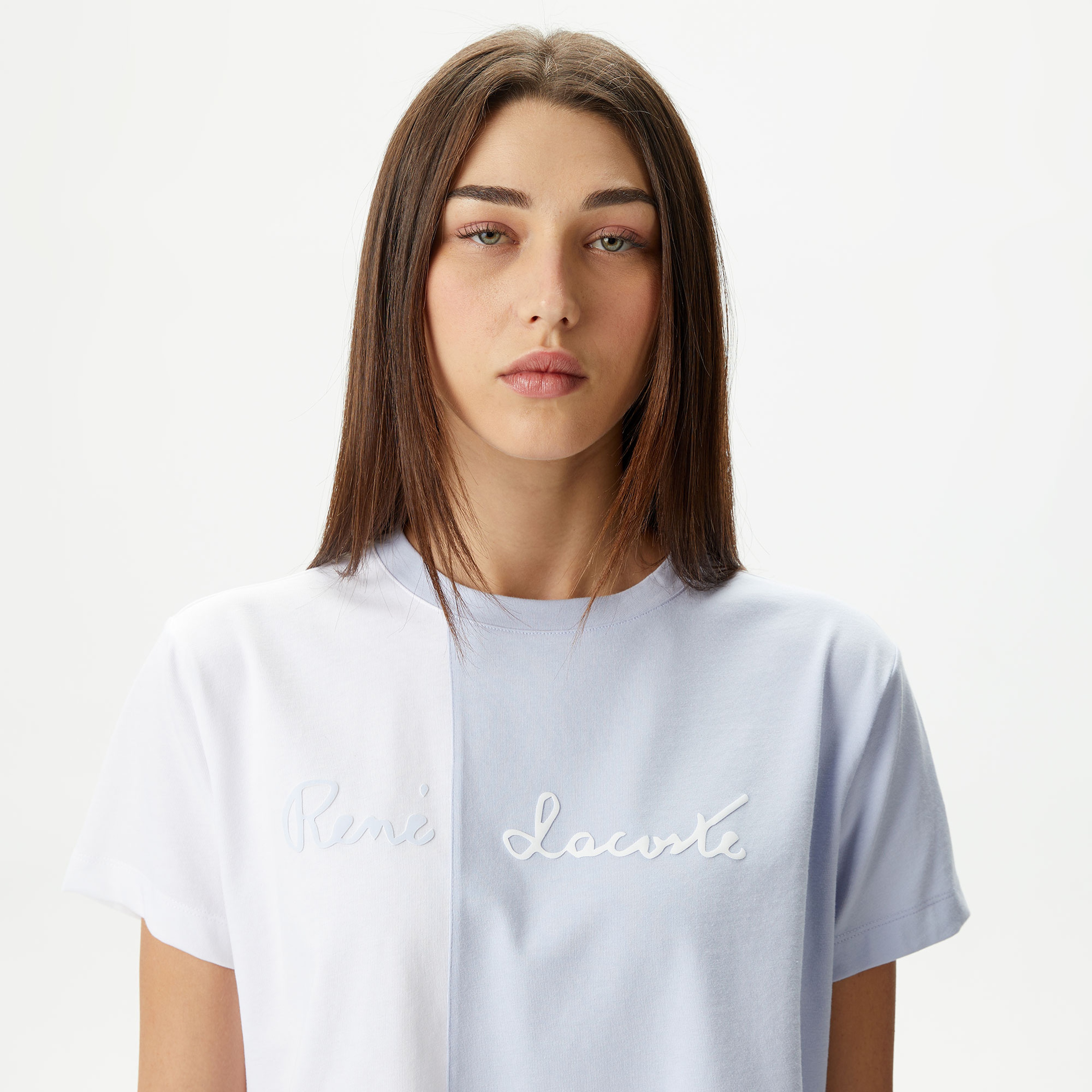 Lacoste Kadın Mavi T-Shirt