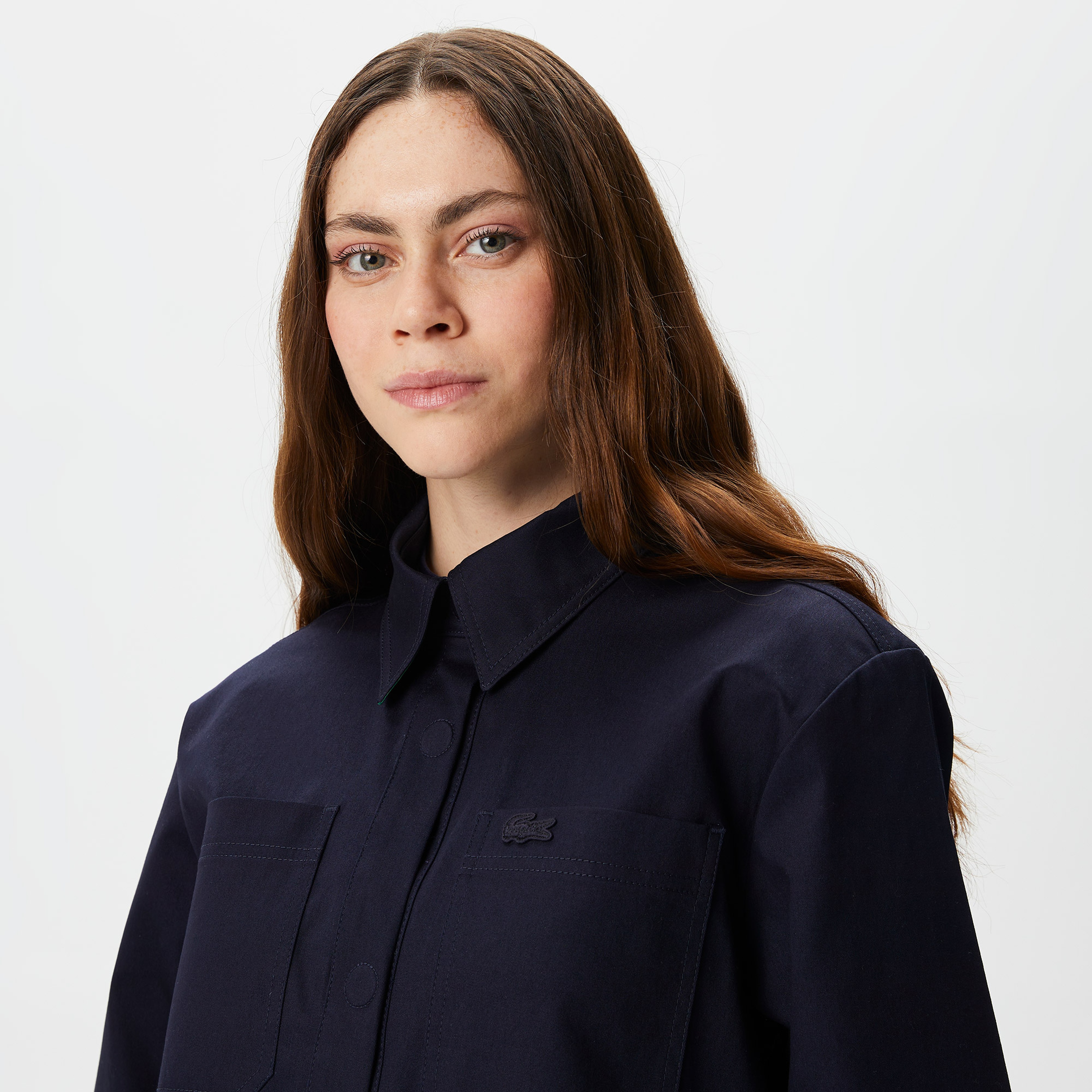 Lacoste Kadın Lacivert Mont