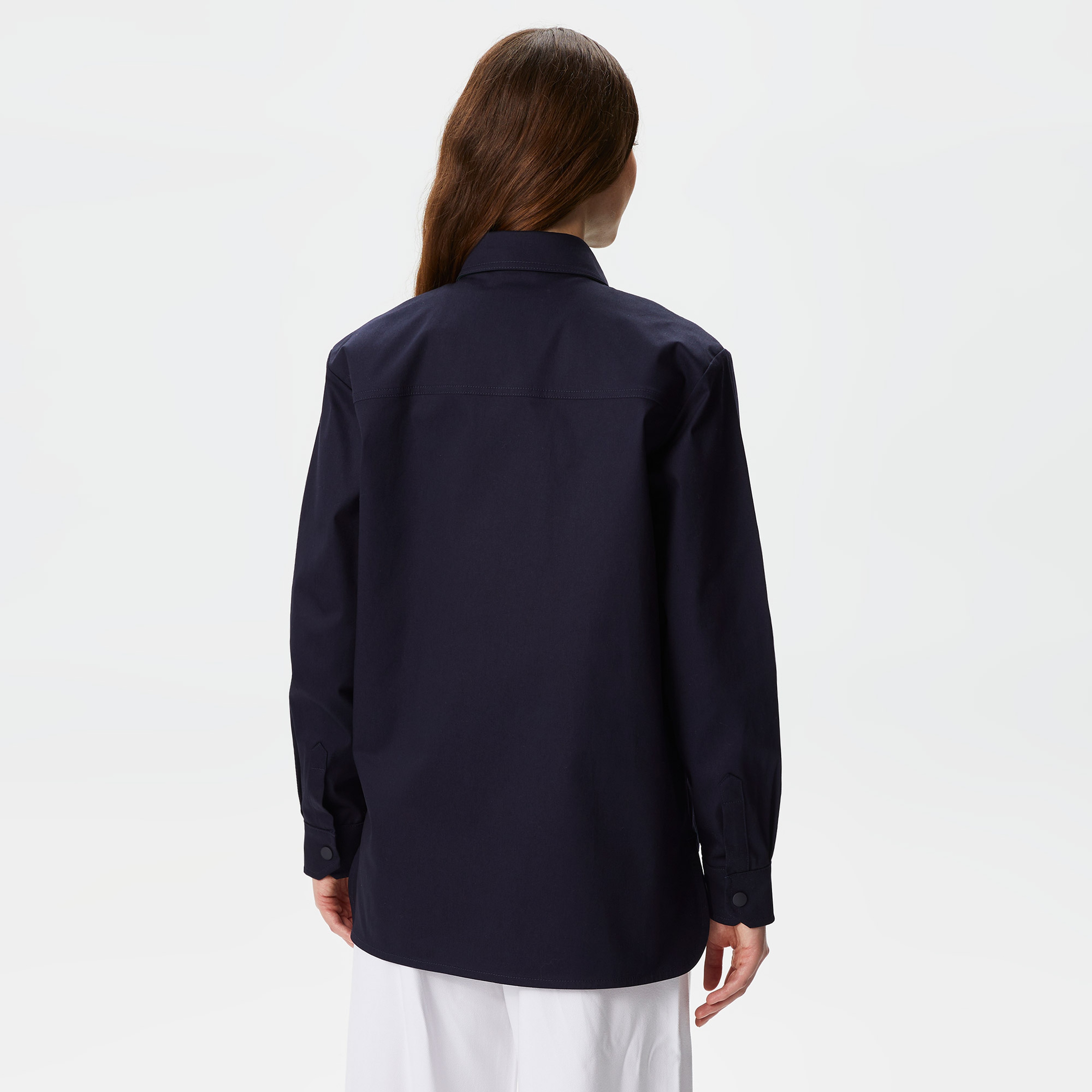 Lacoste Kadın Lacivert Mont