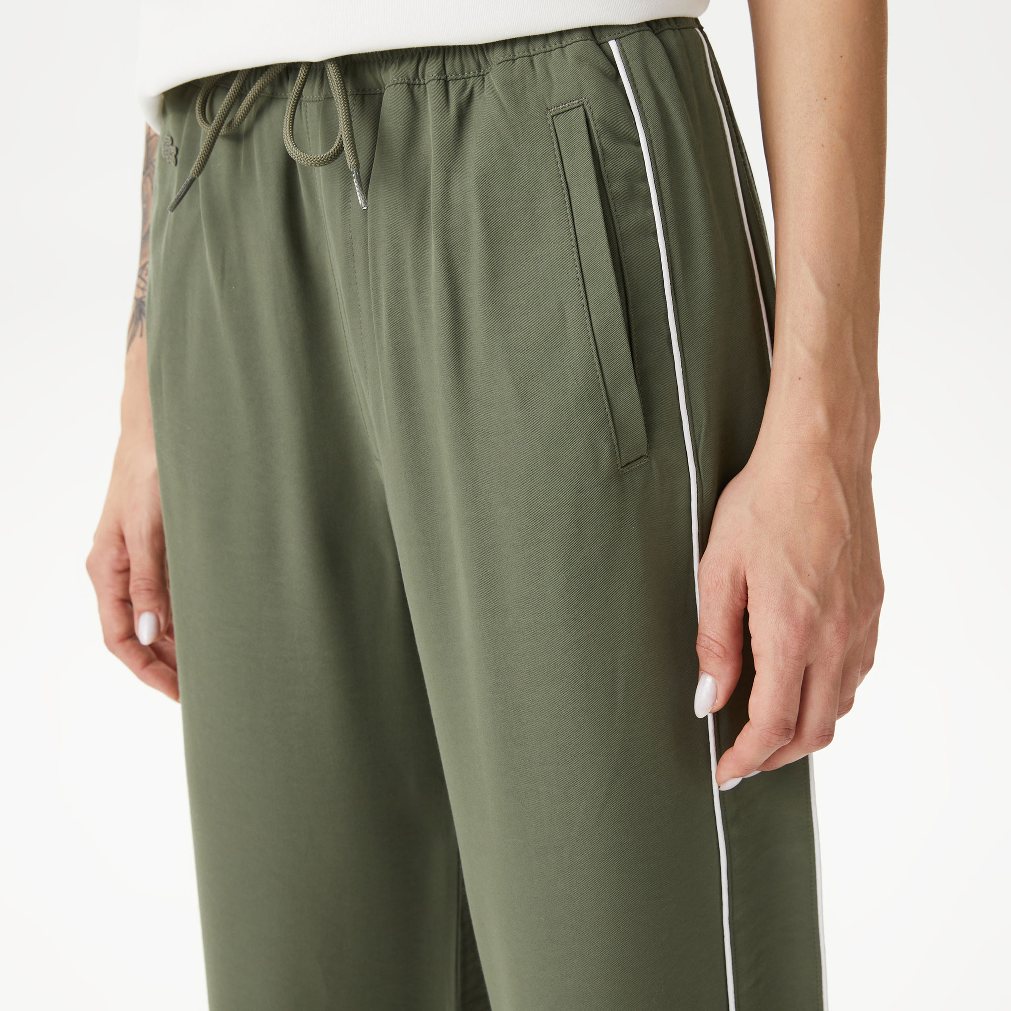 Lacoste Kadın Haki Pantolon