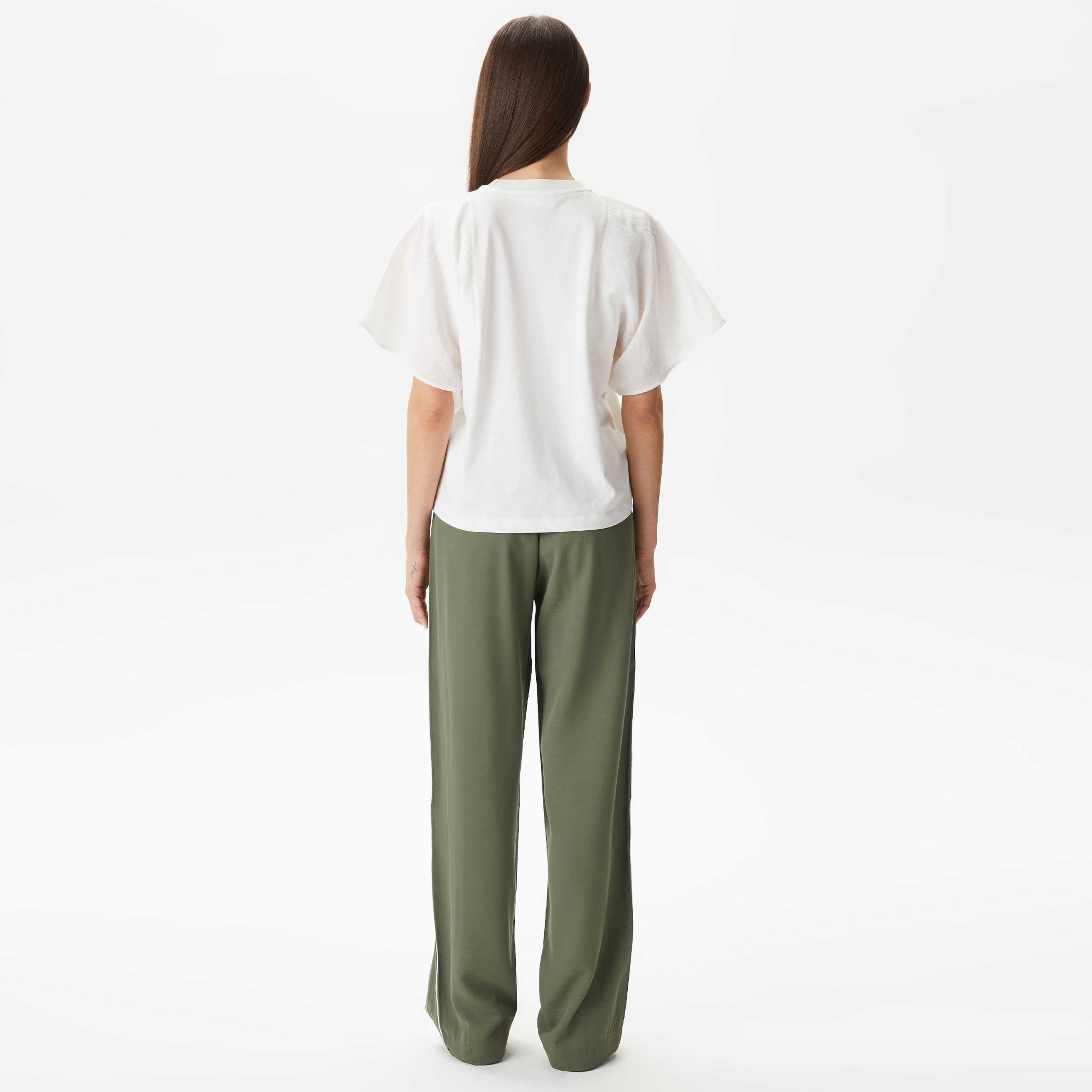 Lacoste Kadın Haki Pantolon