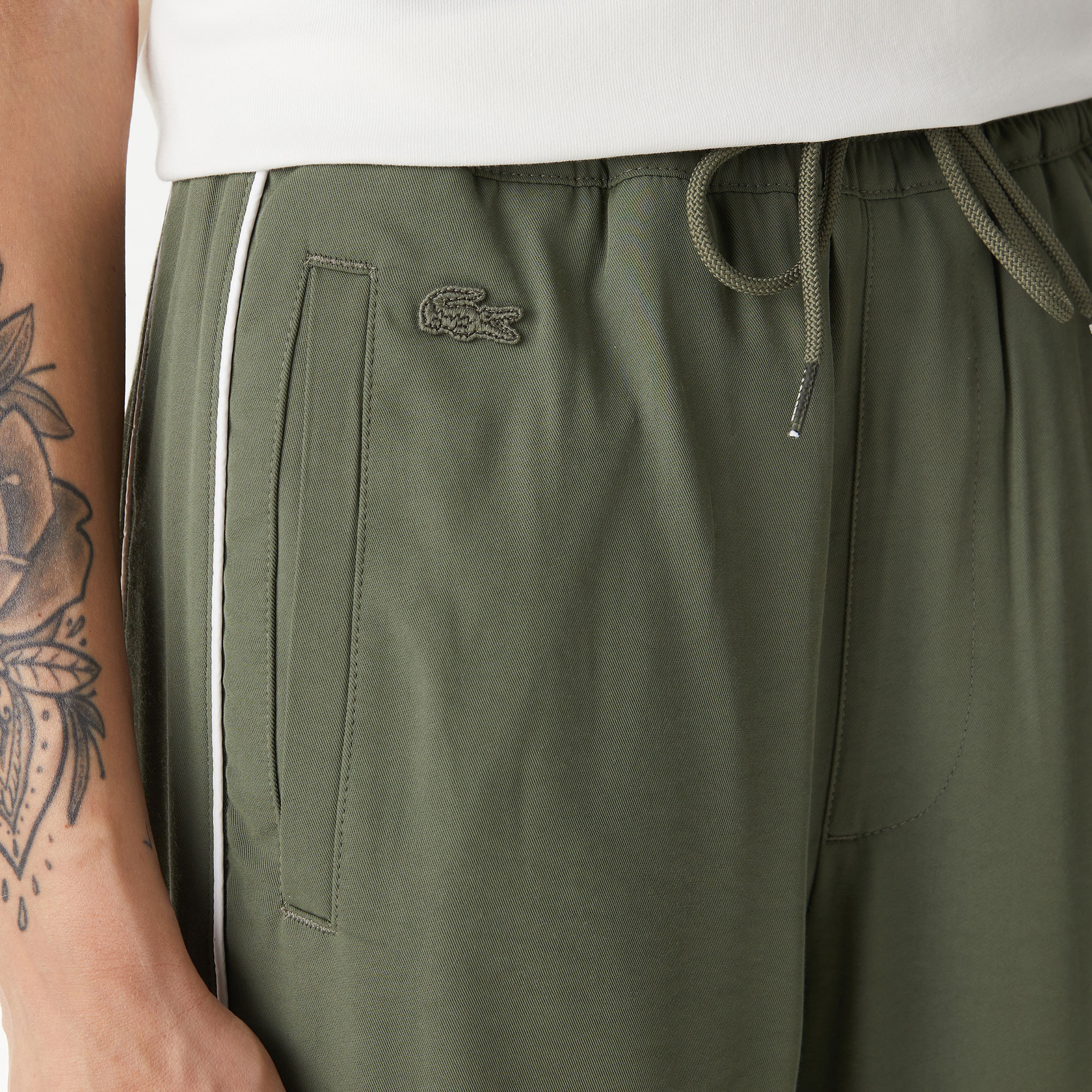 Lacoste Kadın Haki Pantolon