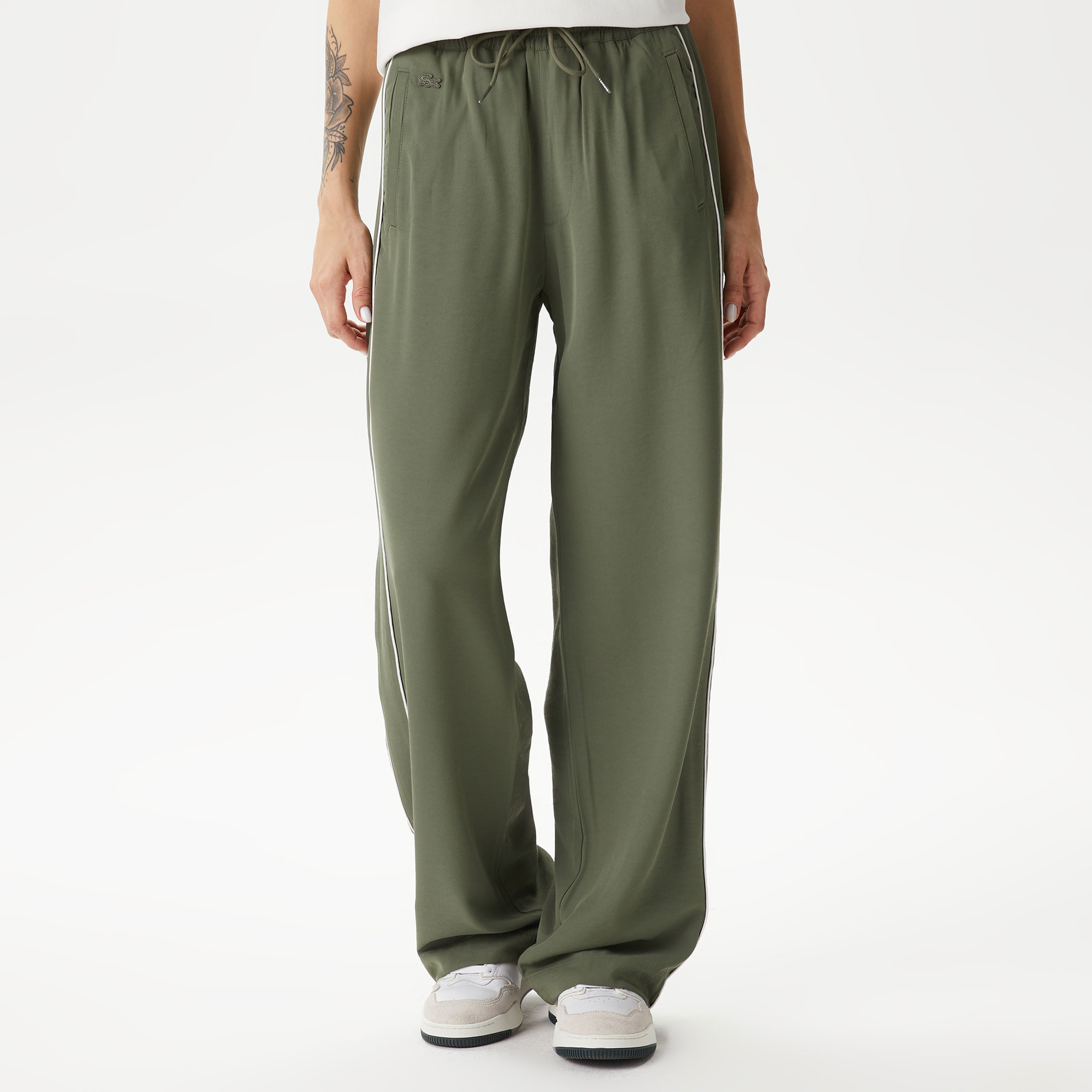 Lacoste Kadın Haki Pantolon