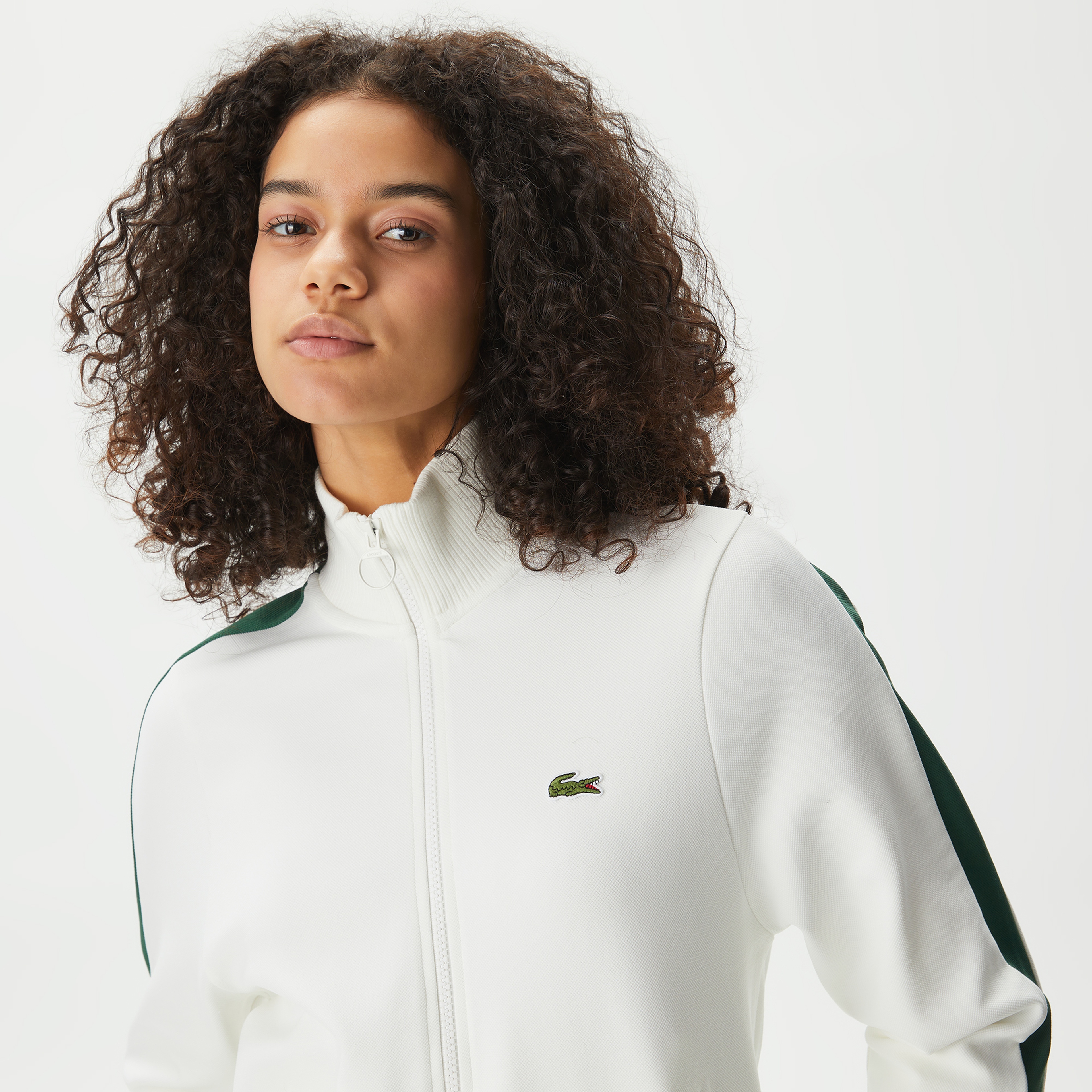 Lacoste Kadın Beyaz Sweatshirt