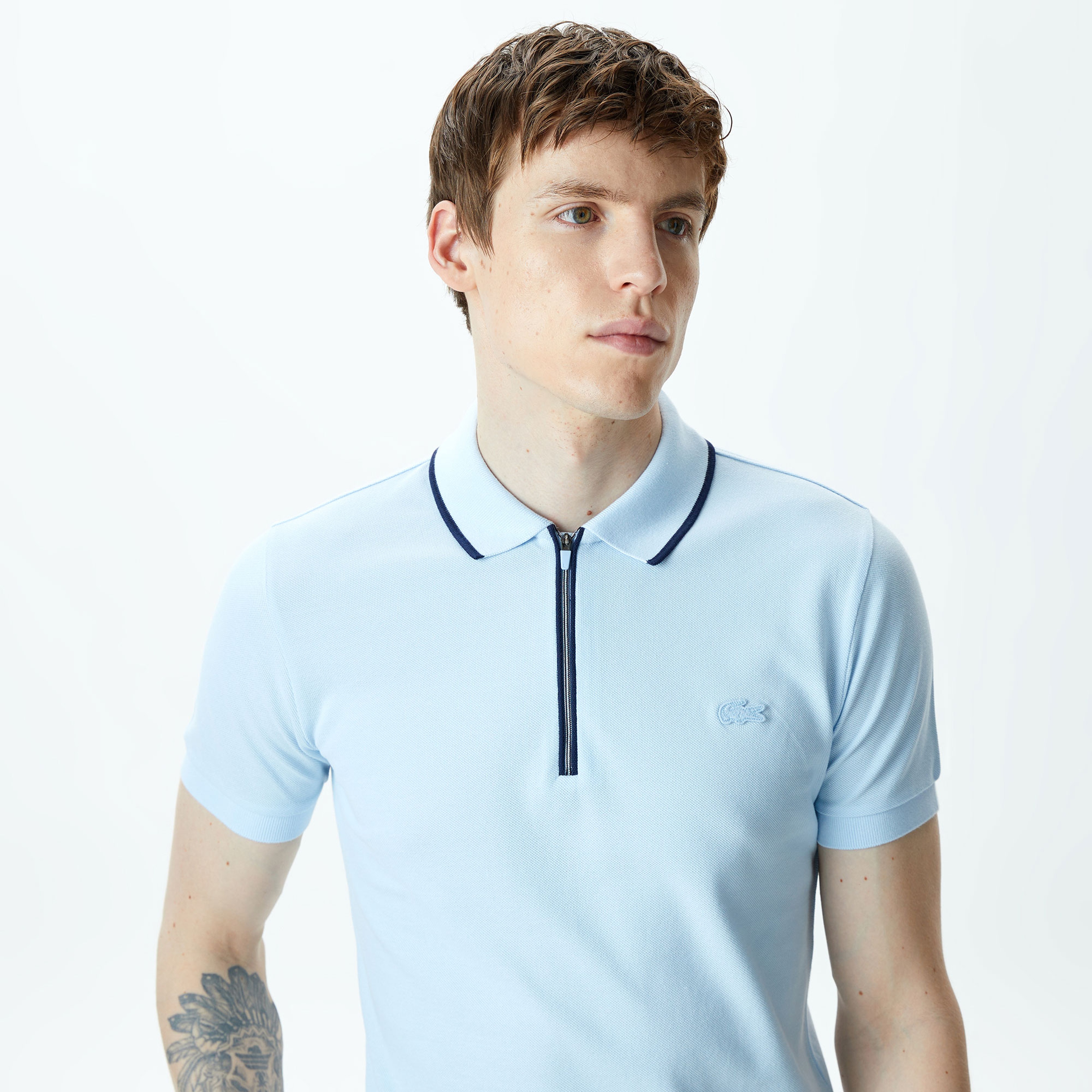 Lacoste Erkek Mavi Polo