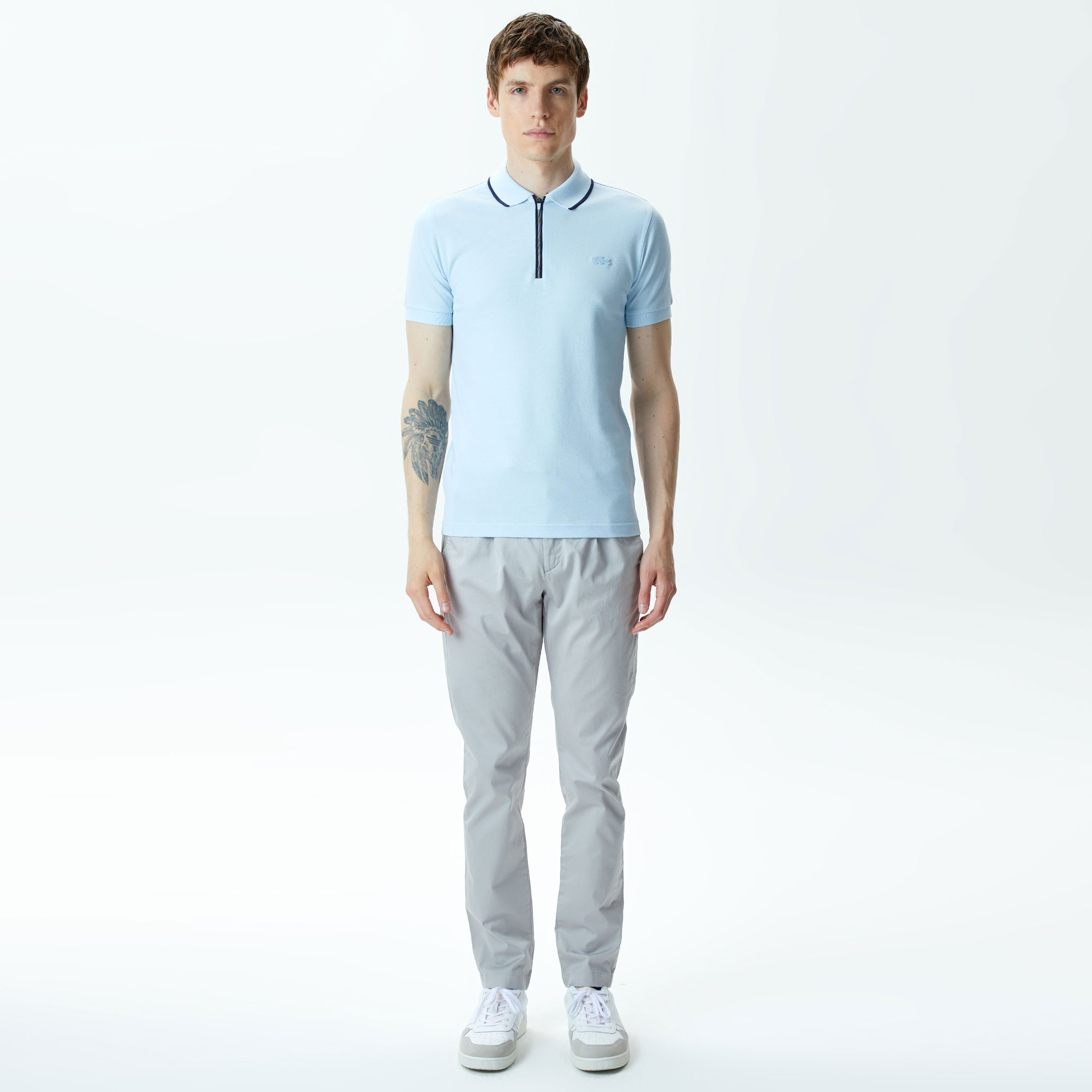 Lacoste Erkek Mavi Polo