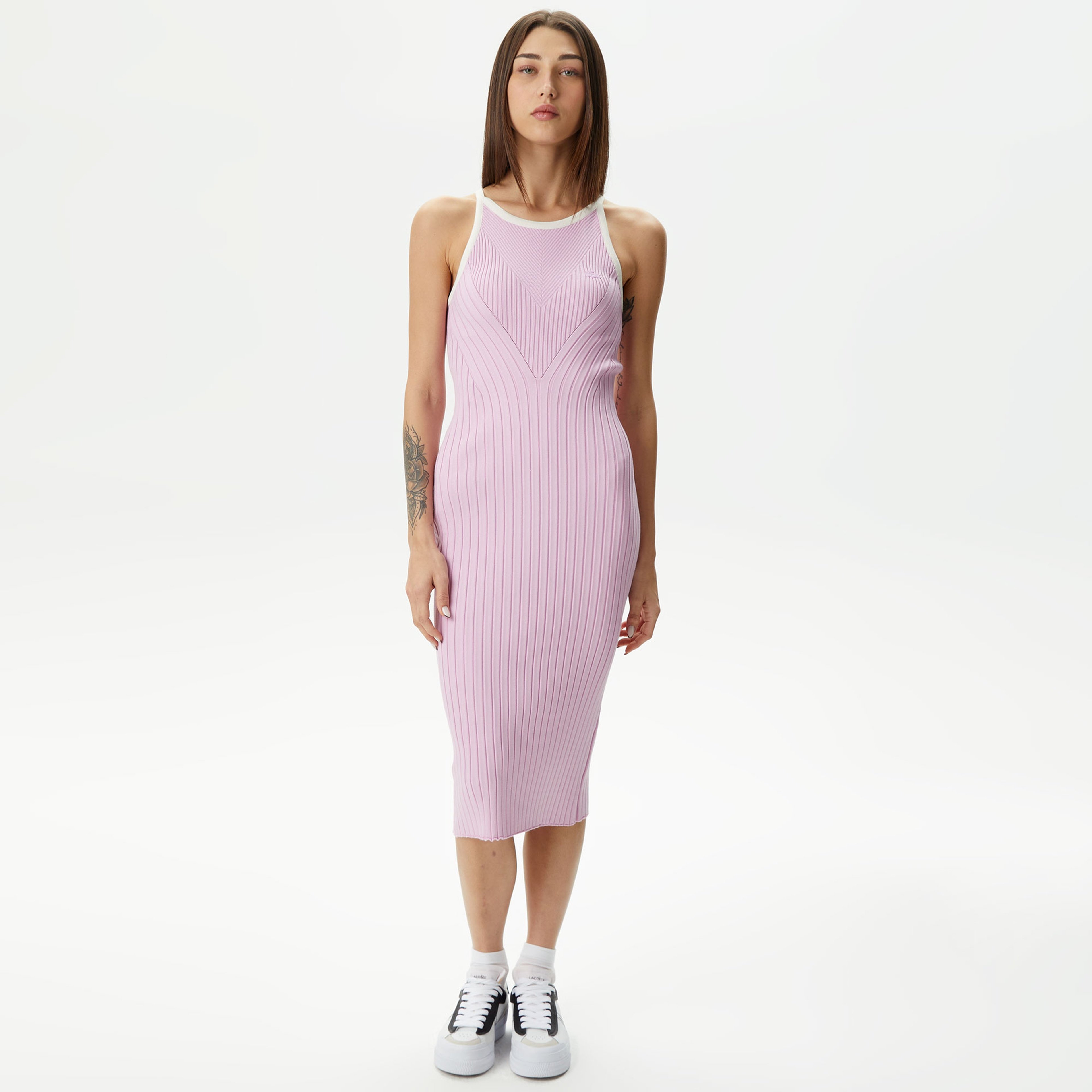 Lacoste Kadın Pembe Elbise