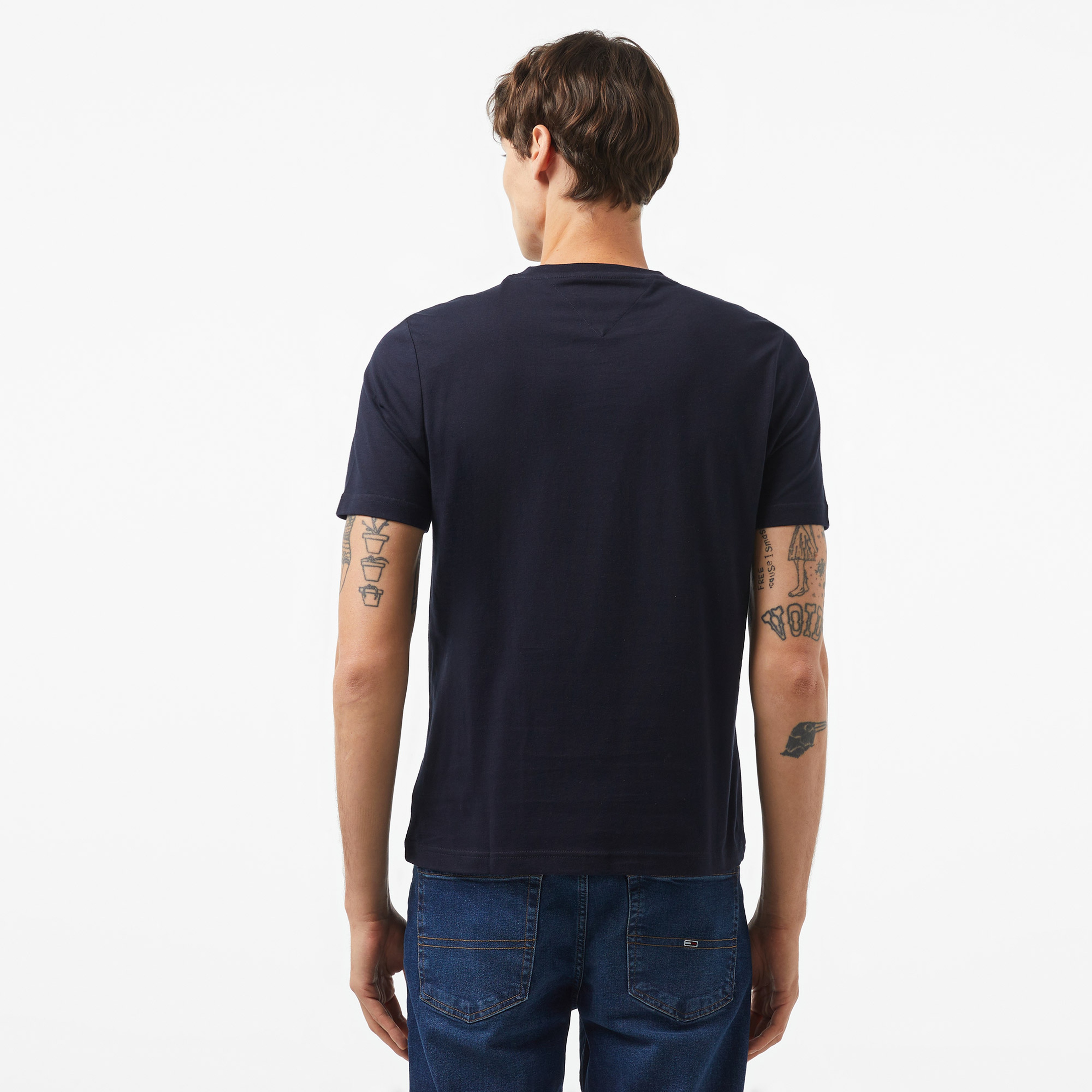 Tommy Hilfiger Portland Hooded Erkek Mavi Rüzgarlık