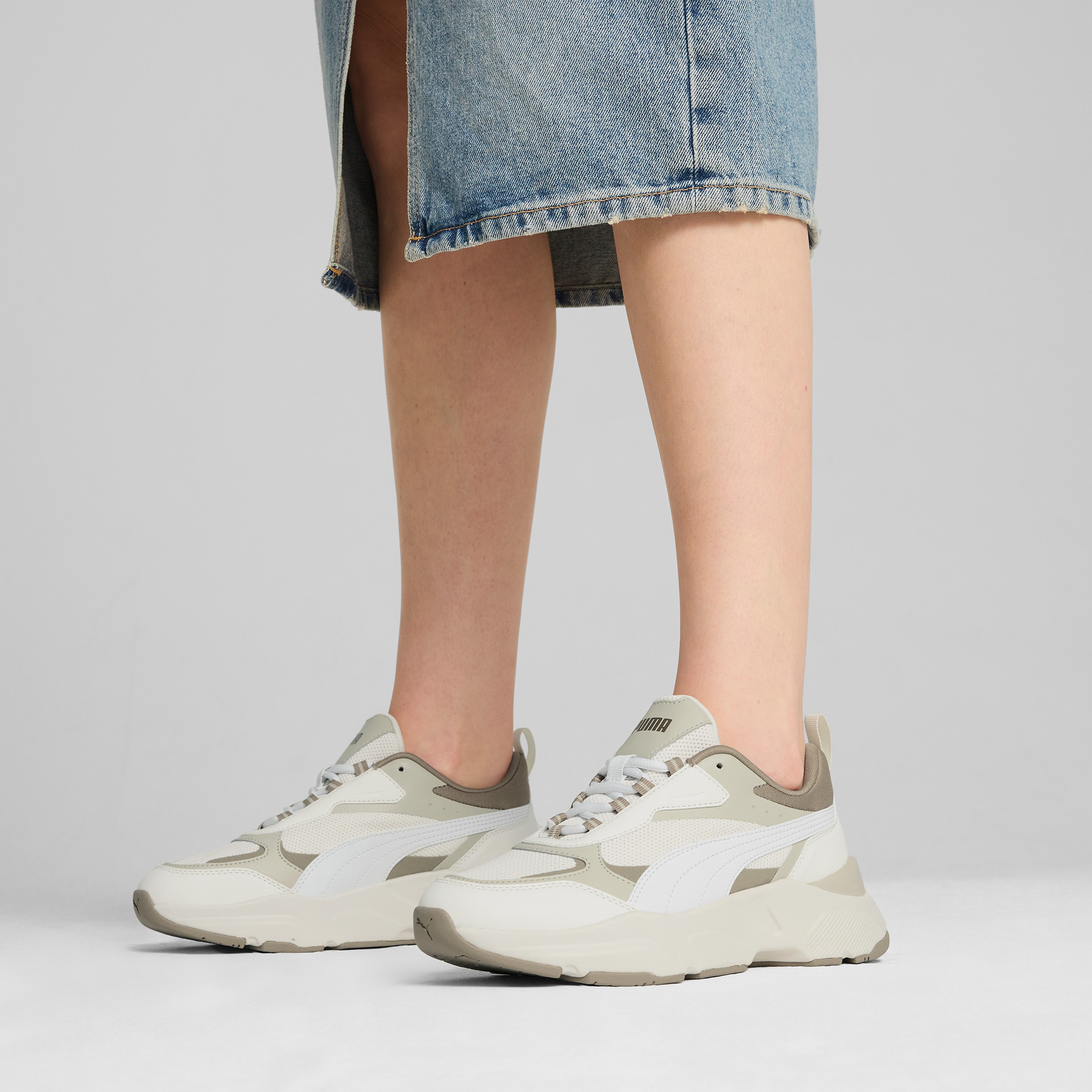 Puma Cassia Kadın Krem Günlük Sneaker