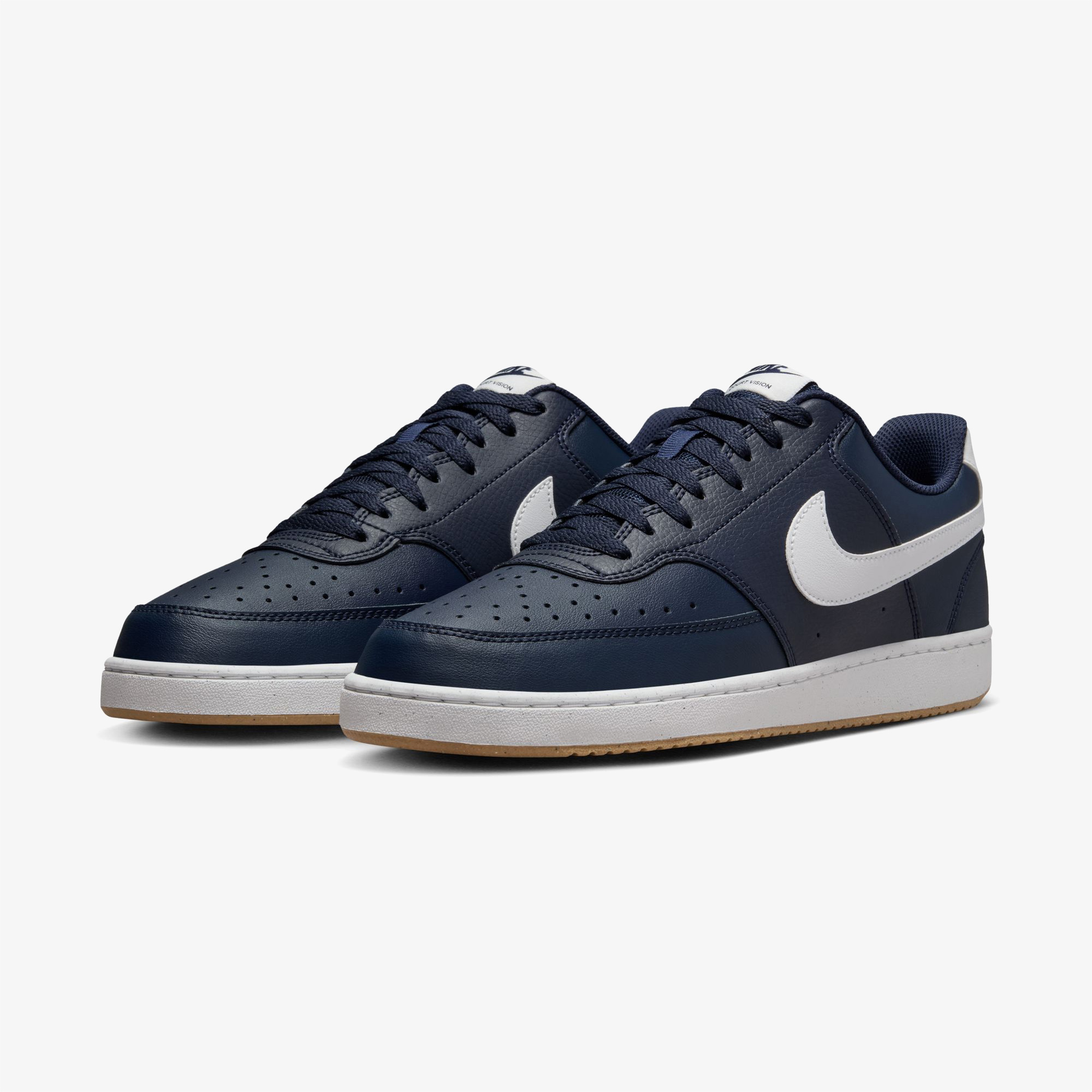 Nike Court Vision Low Erkek Lacivert Günlük Sneaker