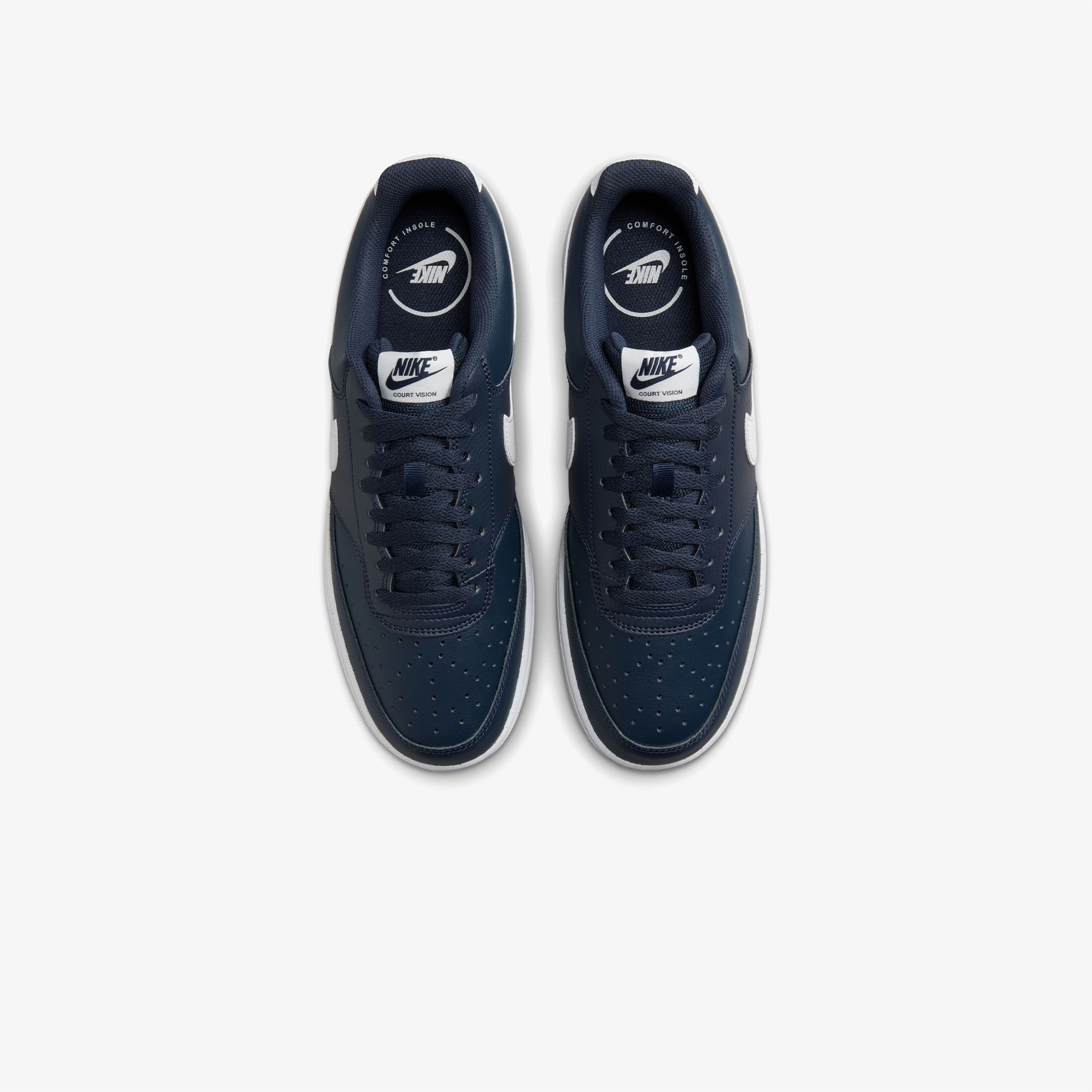 Nike Court Vision Low Erkek Lacivert Günlük Sneaker