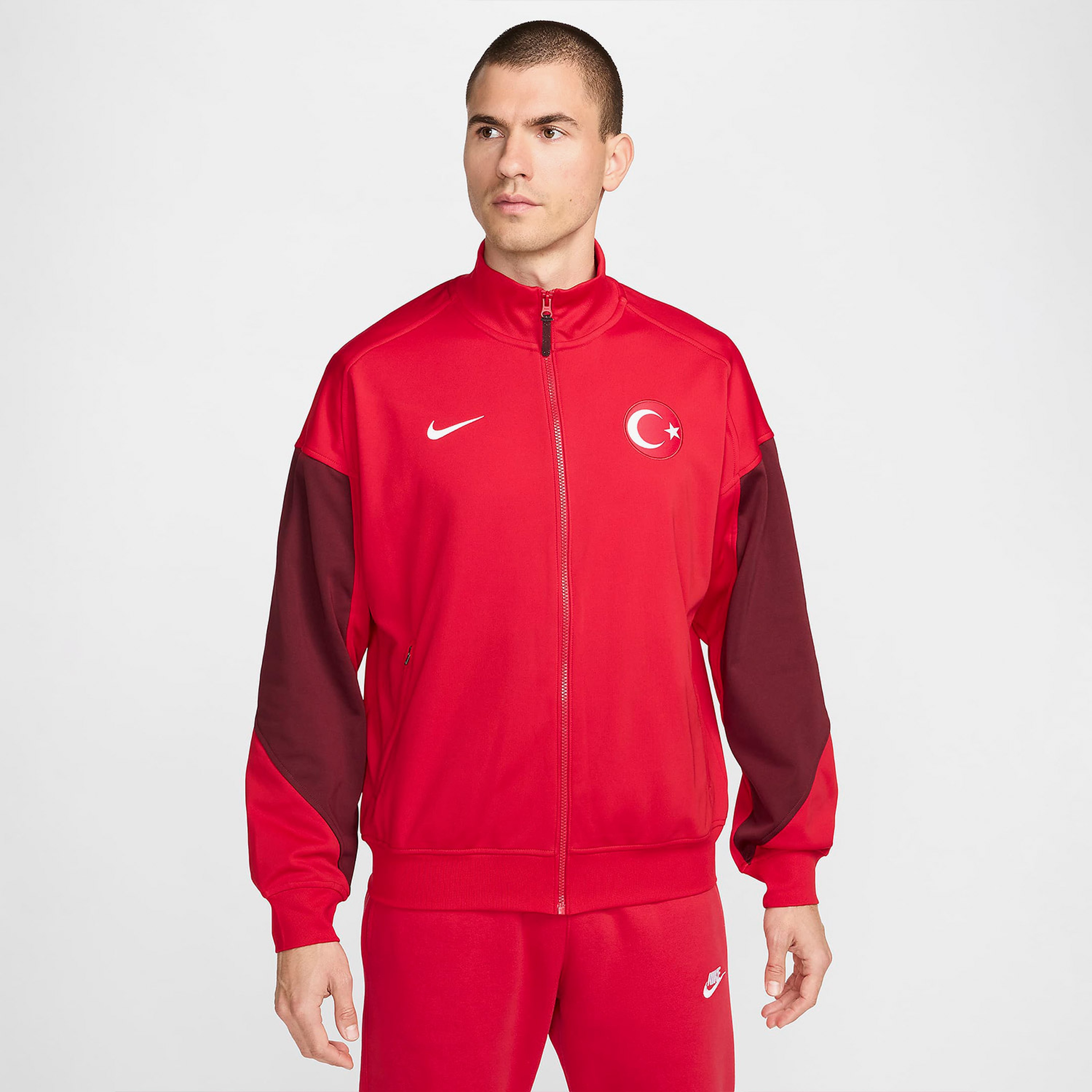 Nike Academy Pro Türkiye Erkek Kırmızı Futbol Ceket
