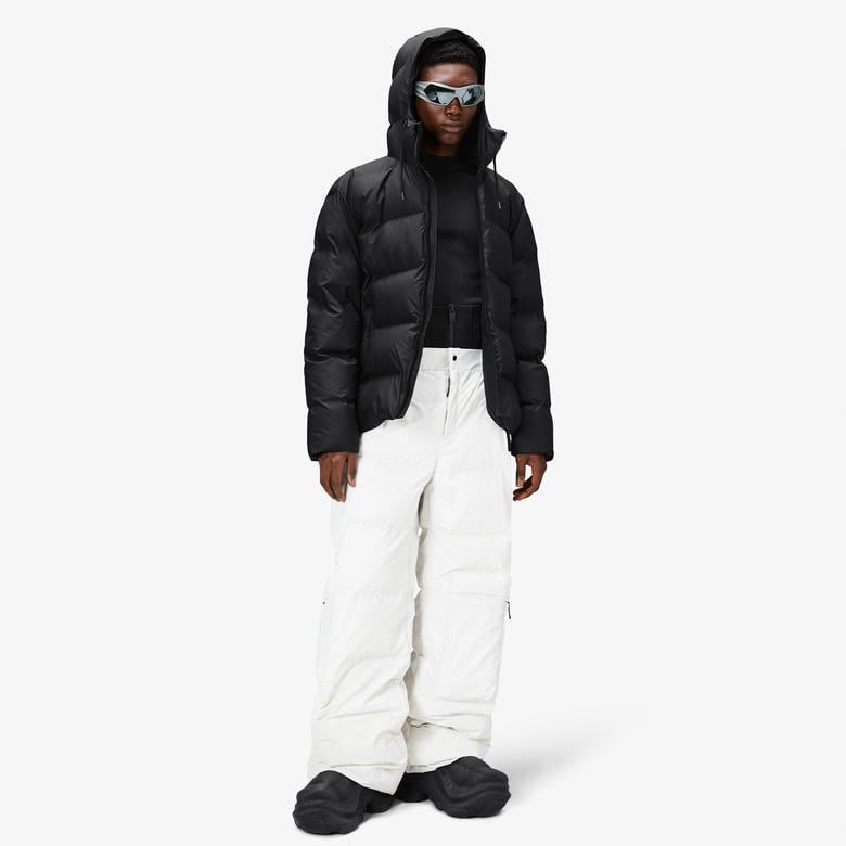 Rains Alta Puffe Kadın Siyah Mont