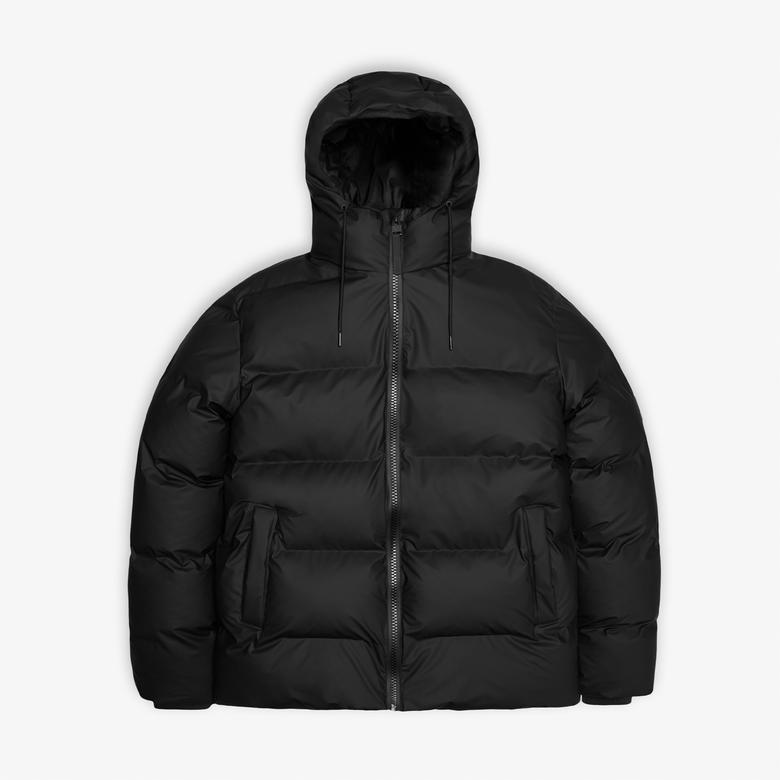 Rains Alta Puffe Kadın Siyah Mont