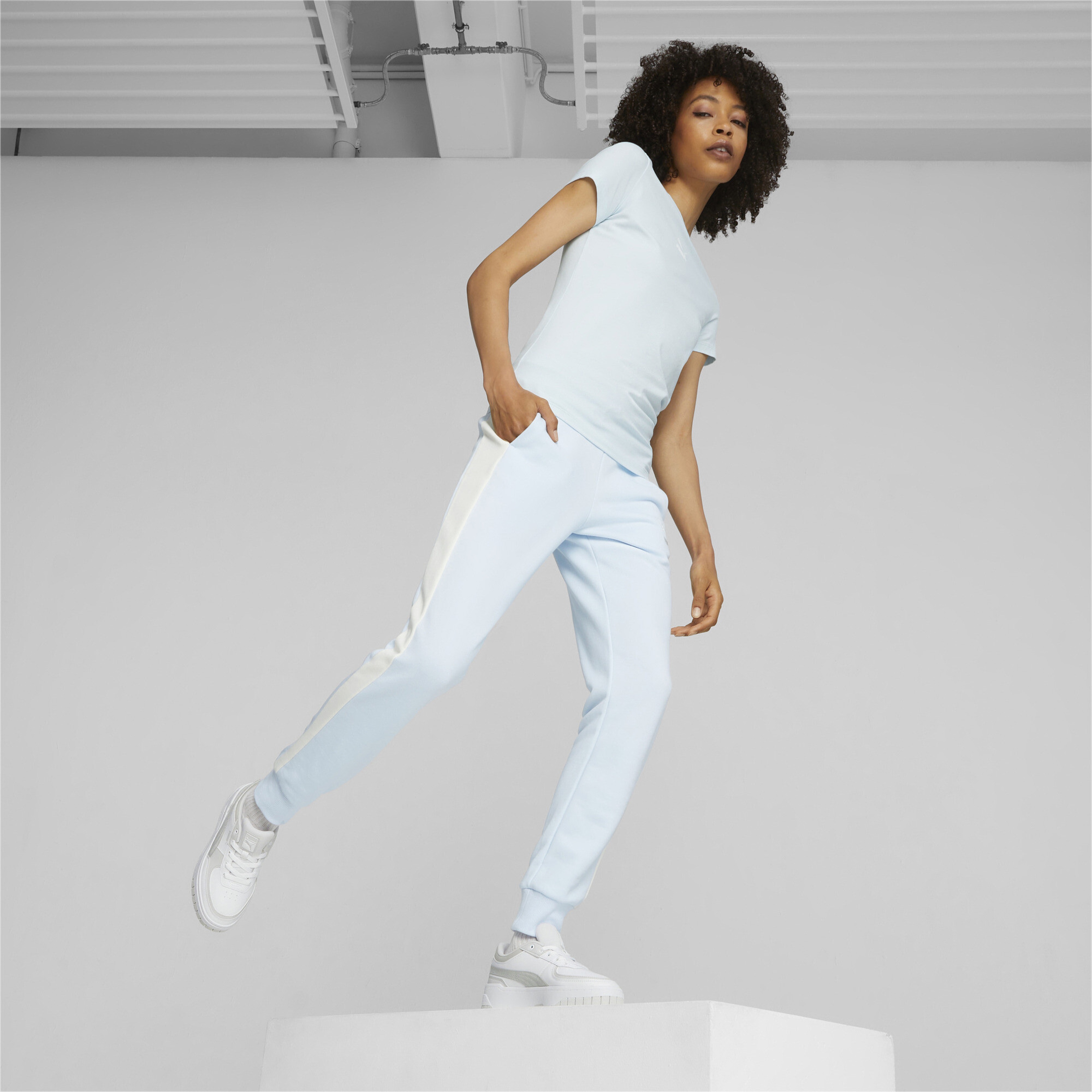 Puma Cali Dream Lth Kadın Beyaz Spor Ayakkabı