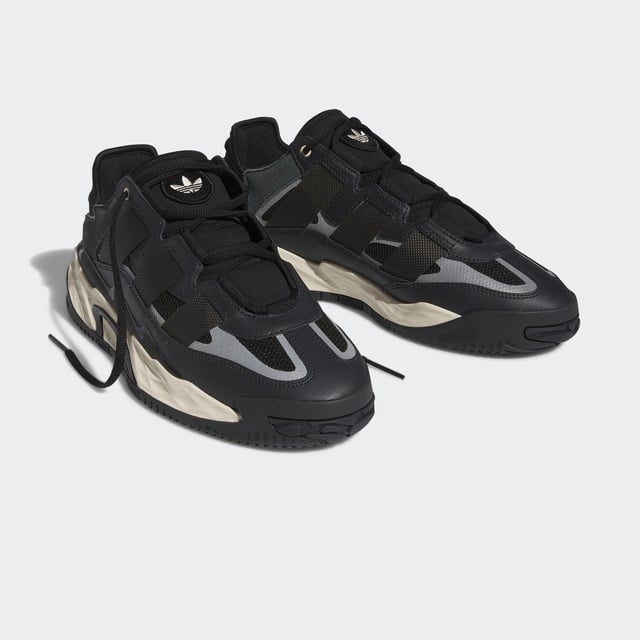 adidas Niteball  Unisex Siyah Spor Ayakkabı - Görsel 3