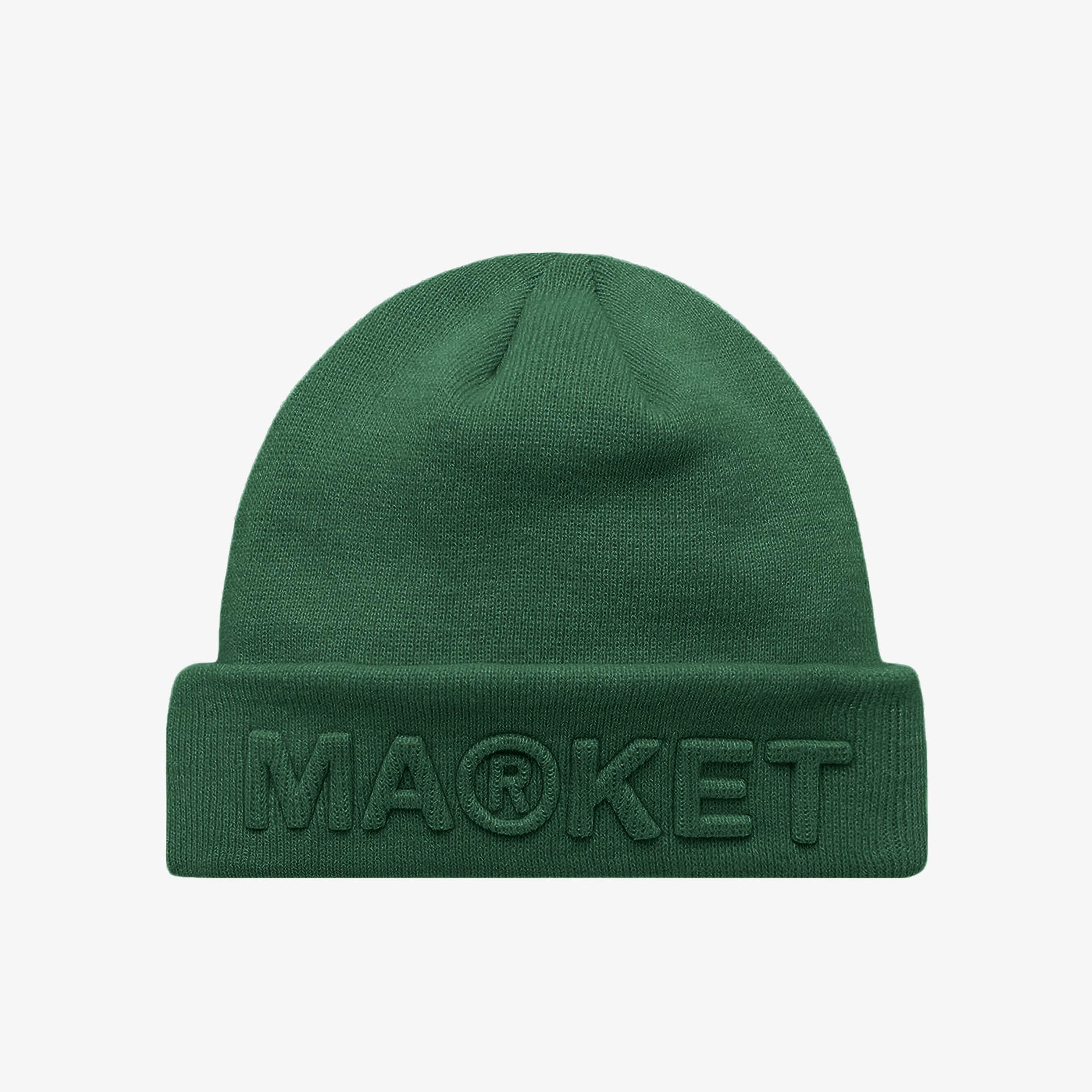 Market Knit Erkek Yeşil Bere