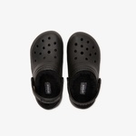 Crocs Classic Lined Clog Çocuk Siyah Terlik