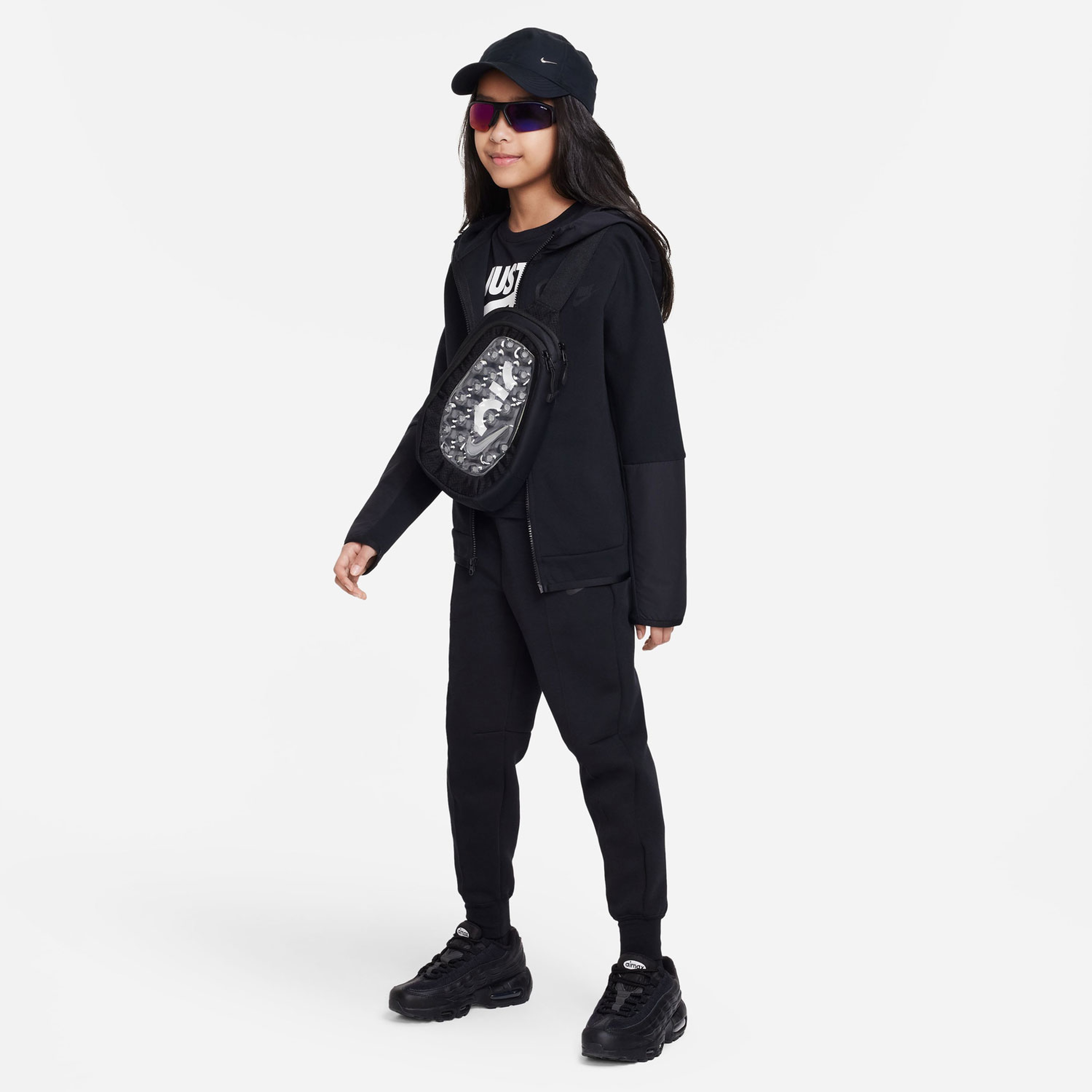 Nike Sportswear Club Fleece Çocuk Siyah Eşofman Altı