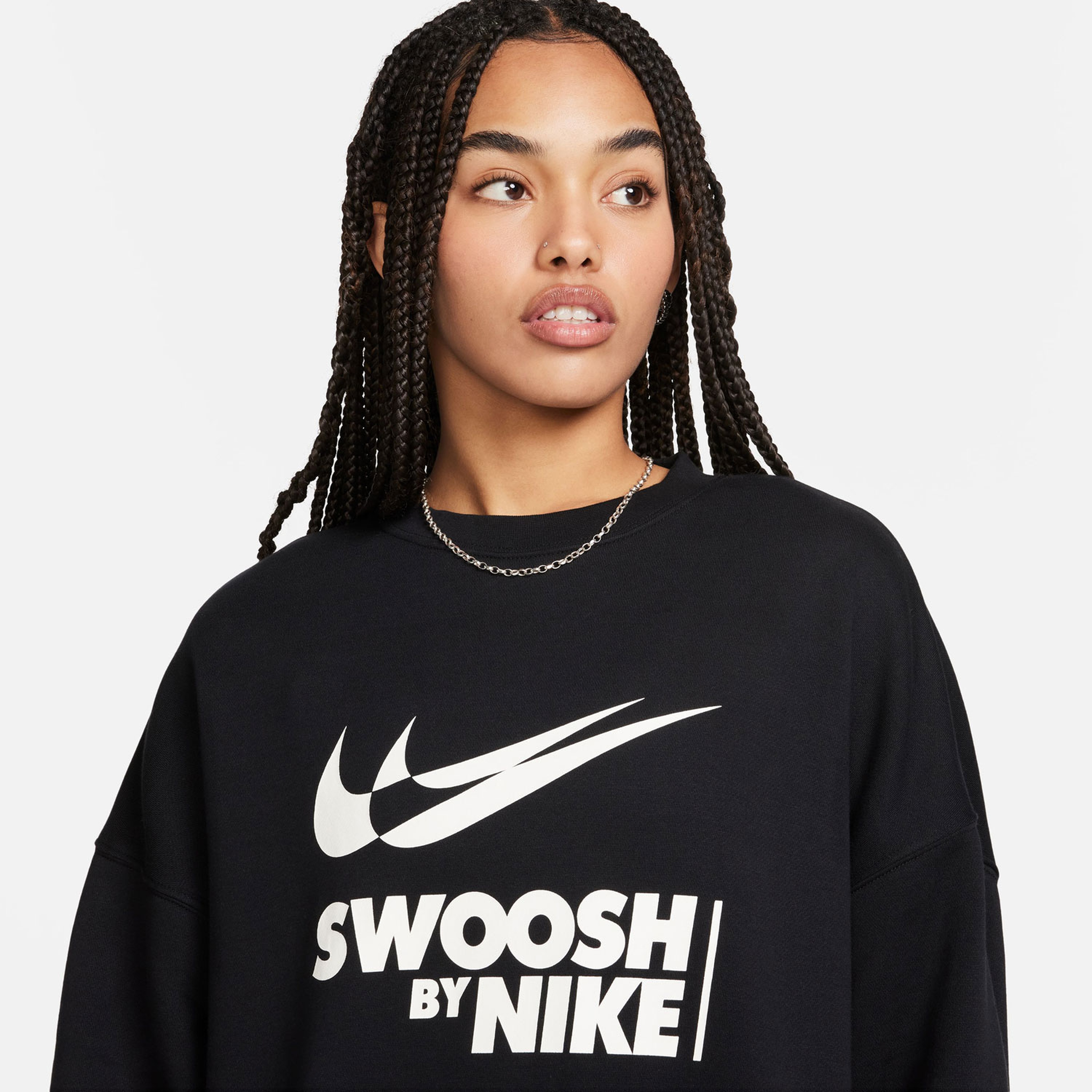 Nike Sportswear Kadın Siyah Sweatshirt