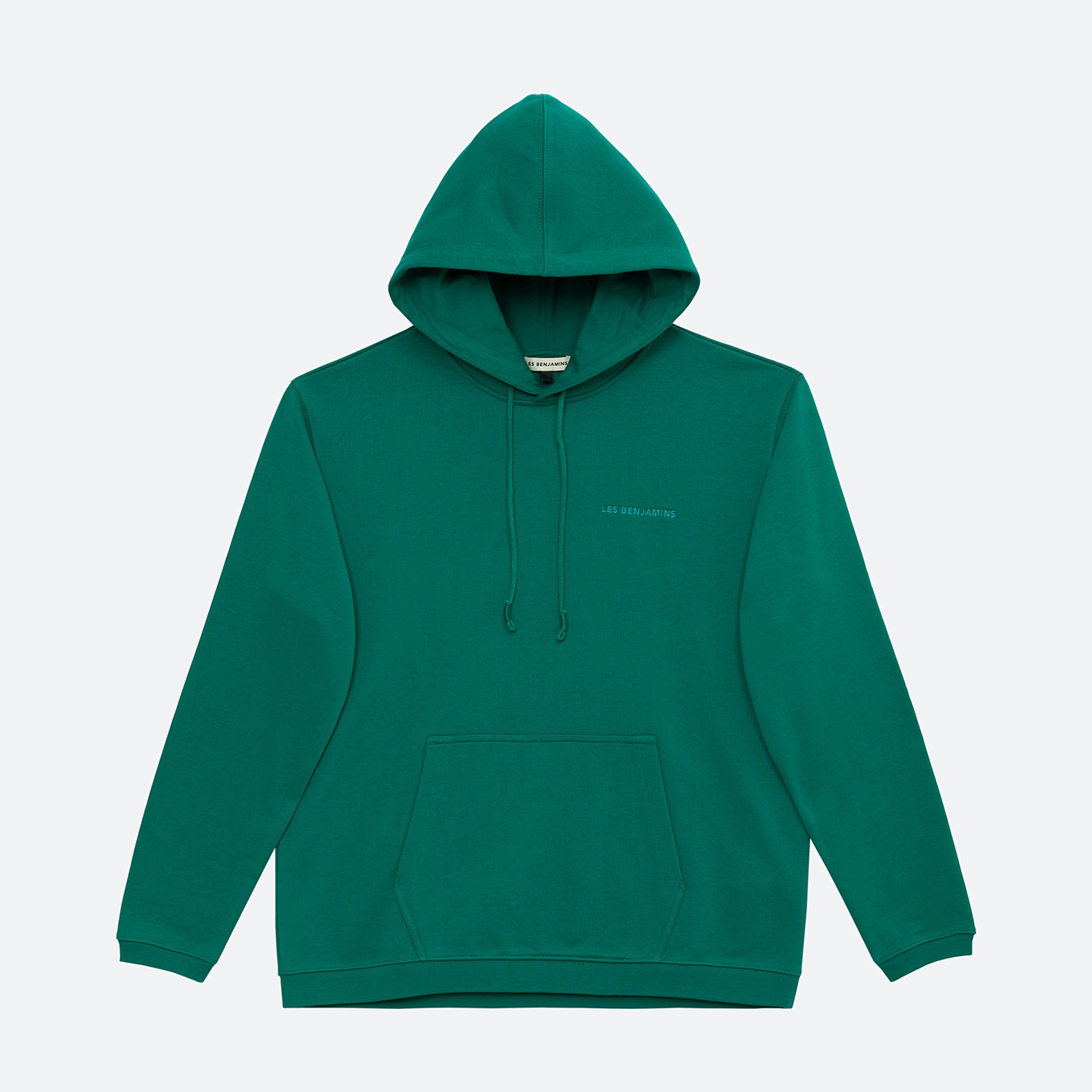 Les Benjamins Essentials Erkek Yeşil Hoodie