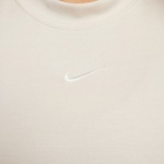 Nike Sportswear Chill Knit Kadın Krem Elbise