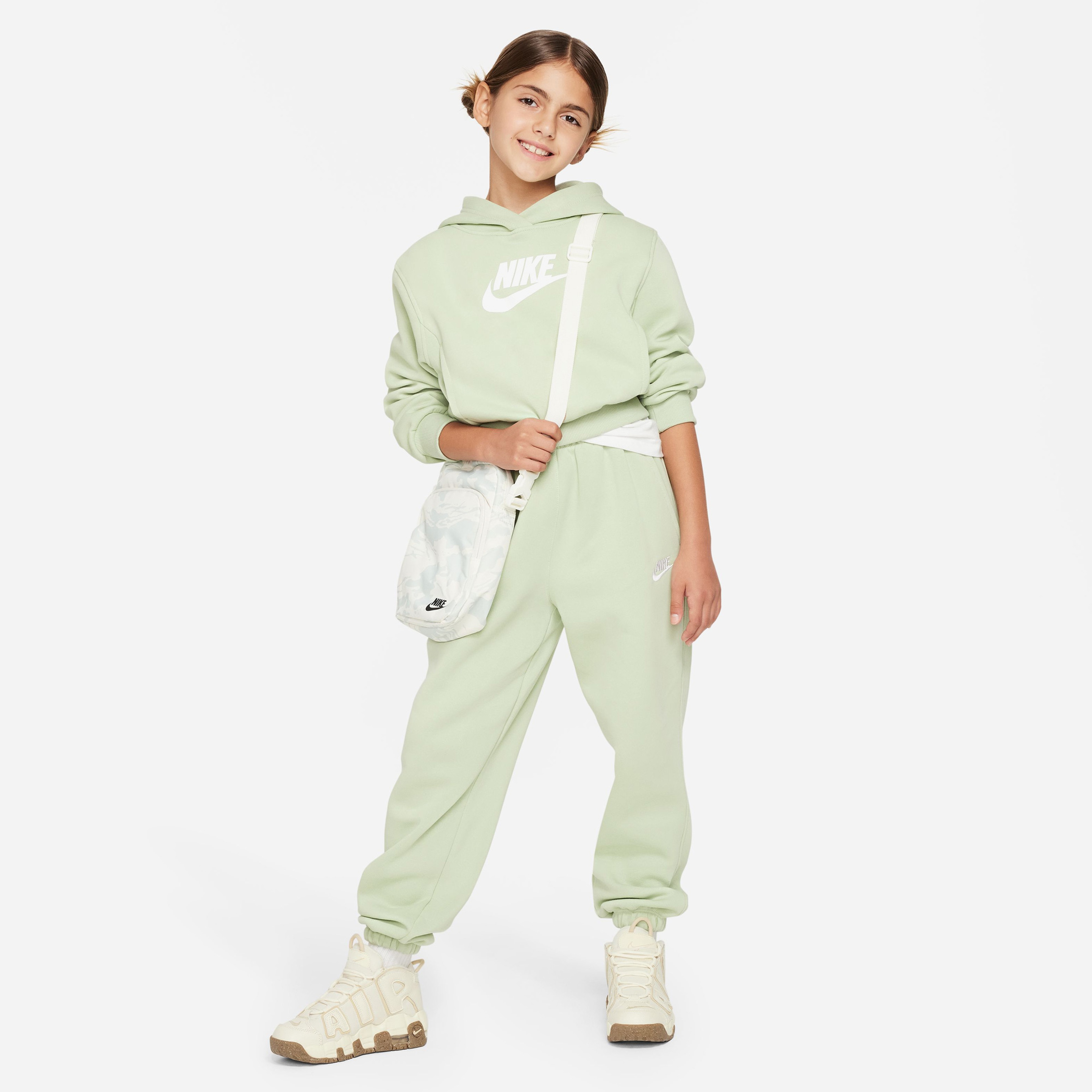 Nike Sportswear Club Fleece Çocuk Yeşil Hoodie