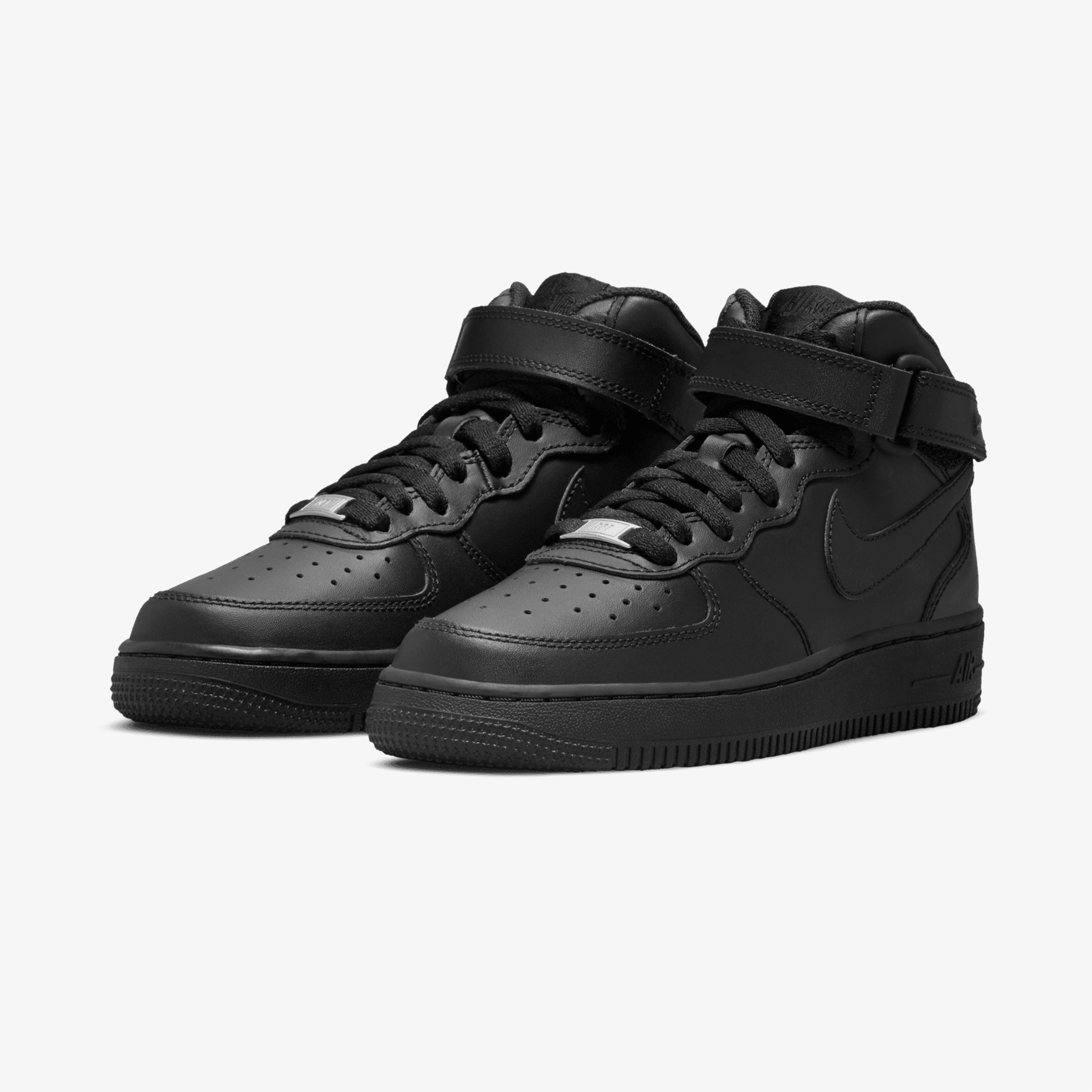 Nike Air Force 1 Mid LE Çocuk Siyah Spor Ayakkabı