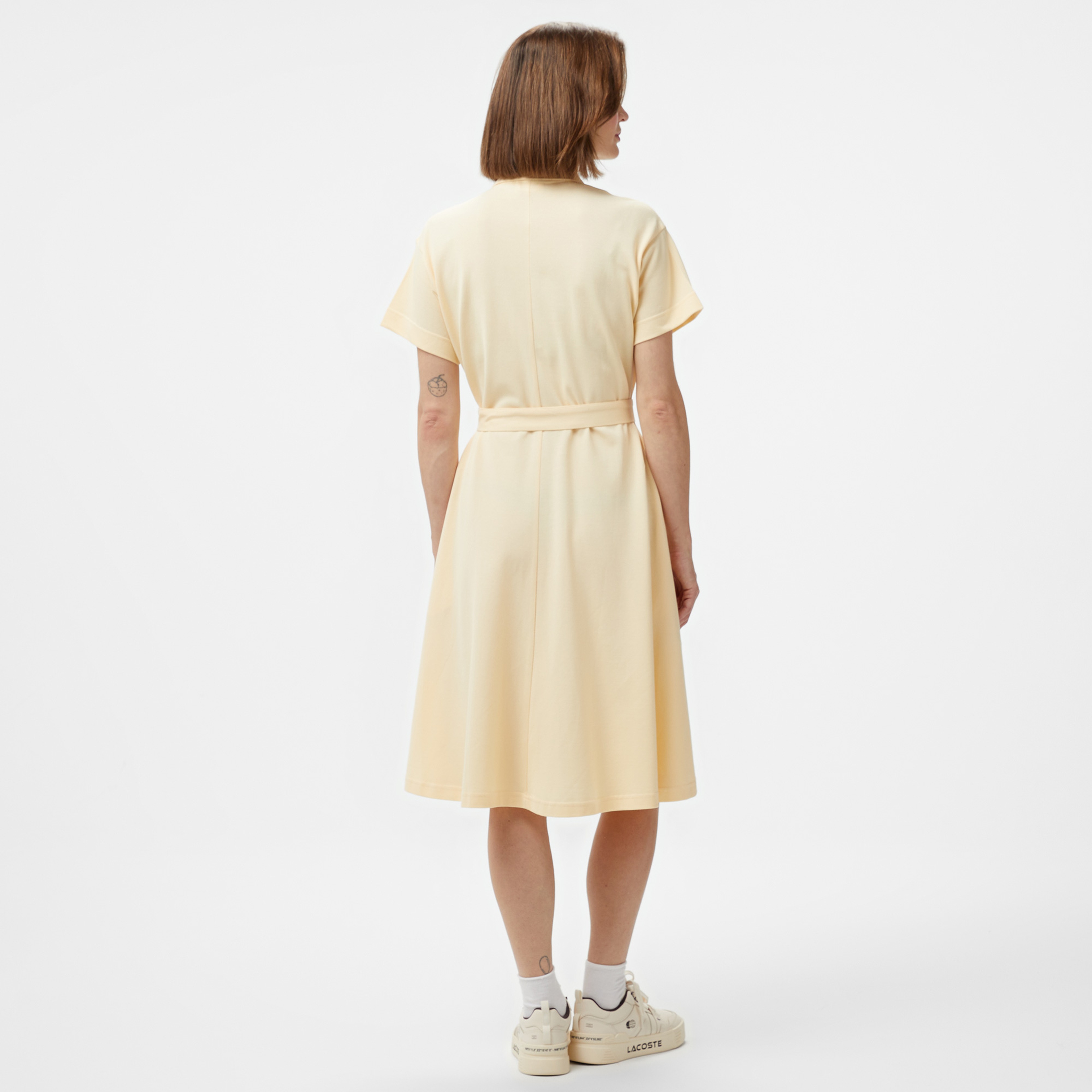 Lacoste Kadın Sarı Elbıse