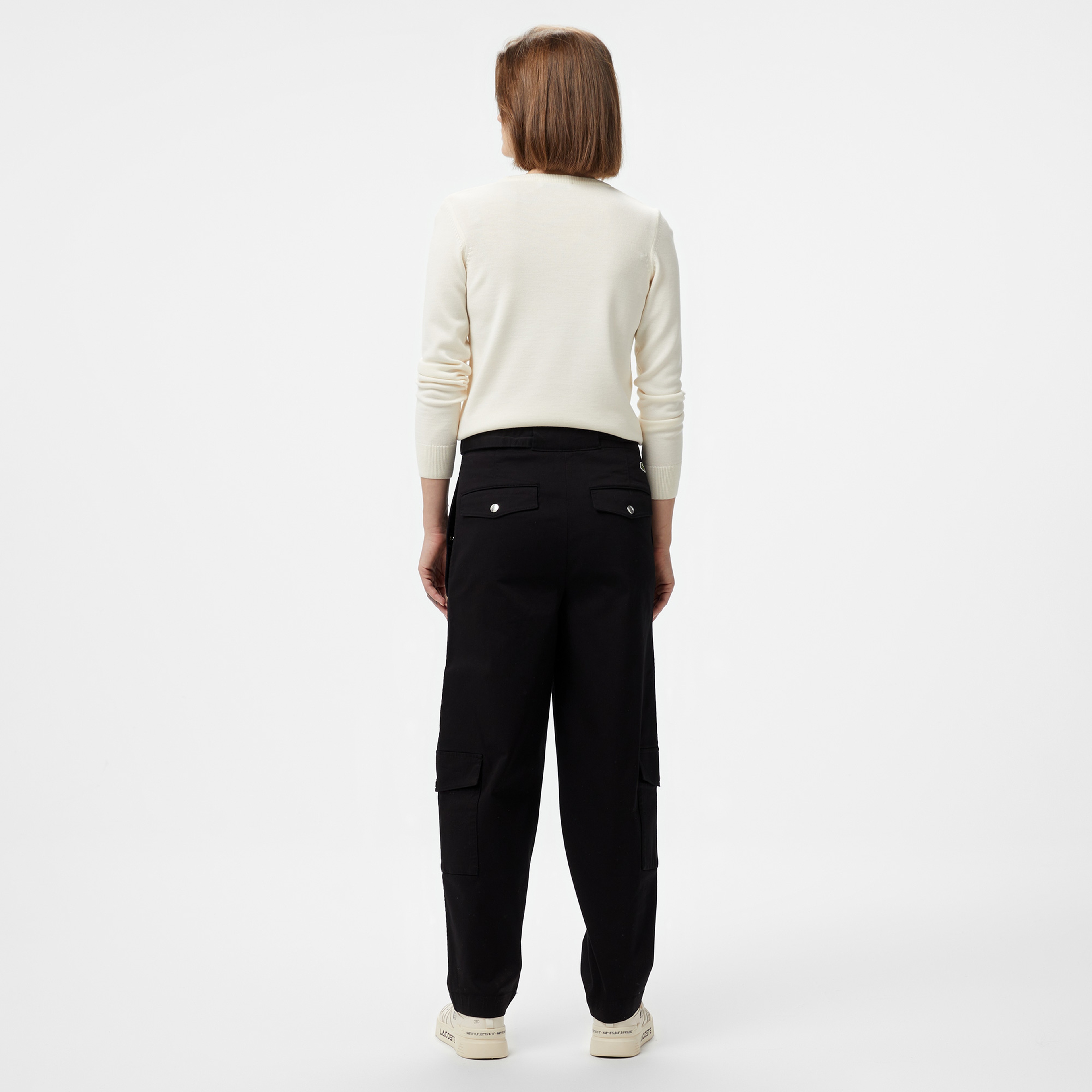 Lacoste Stretch Cotton Gabardine Cargo Pants