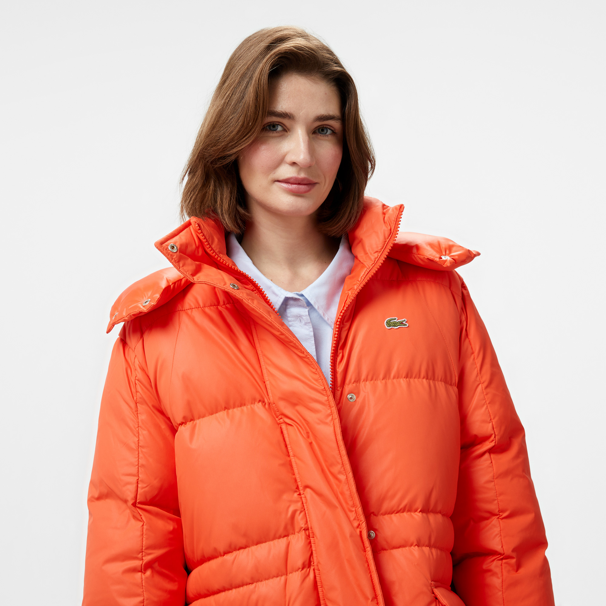 Lacoste Long Oversized Adjustable Waist Down Jacket34BF0741| Occasion