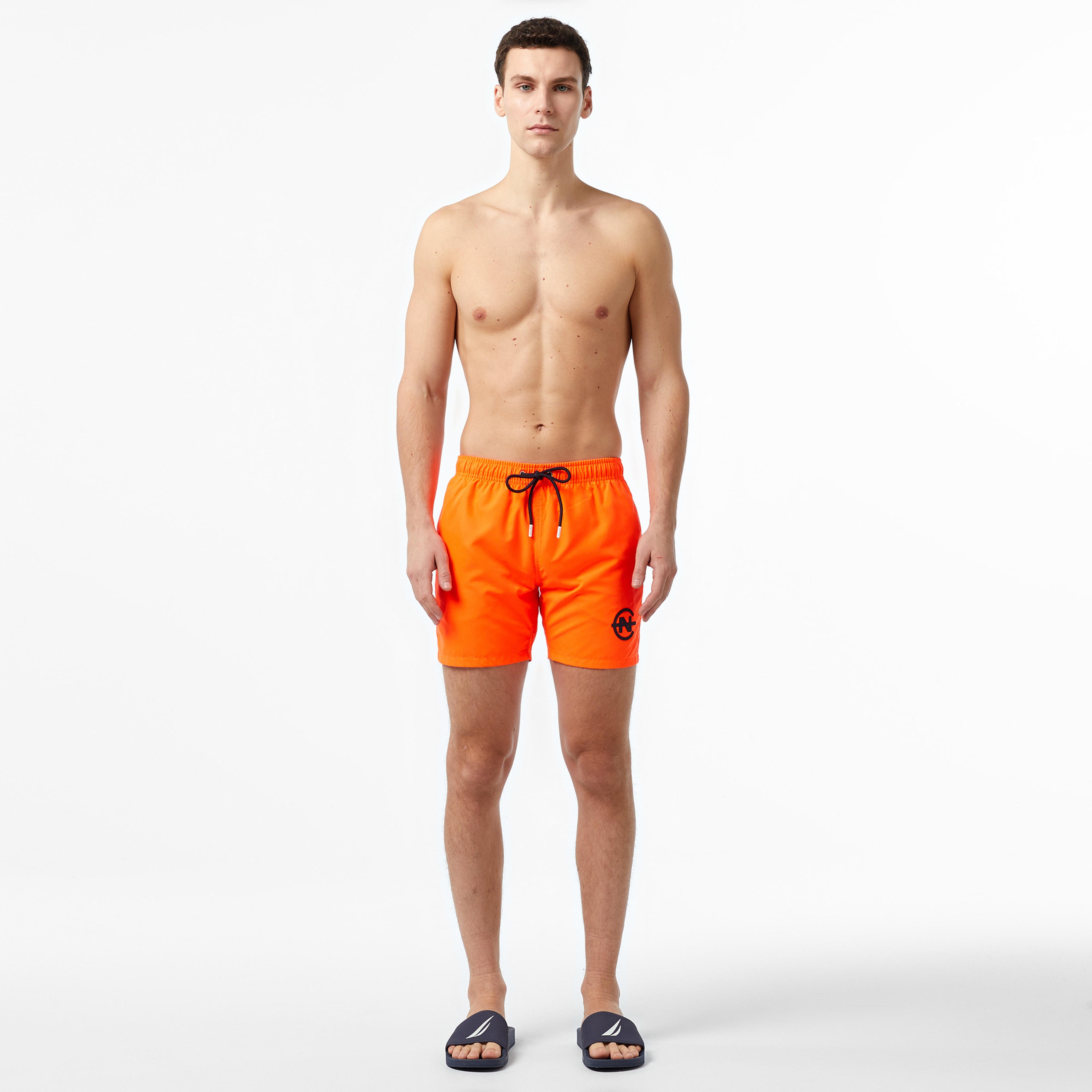 NAUTICA ERKEK TURUNCU STANDART FIT ŞORT MAYO