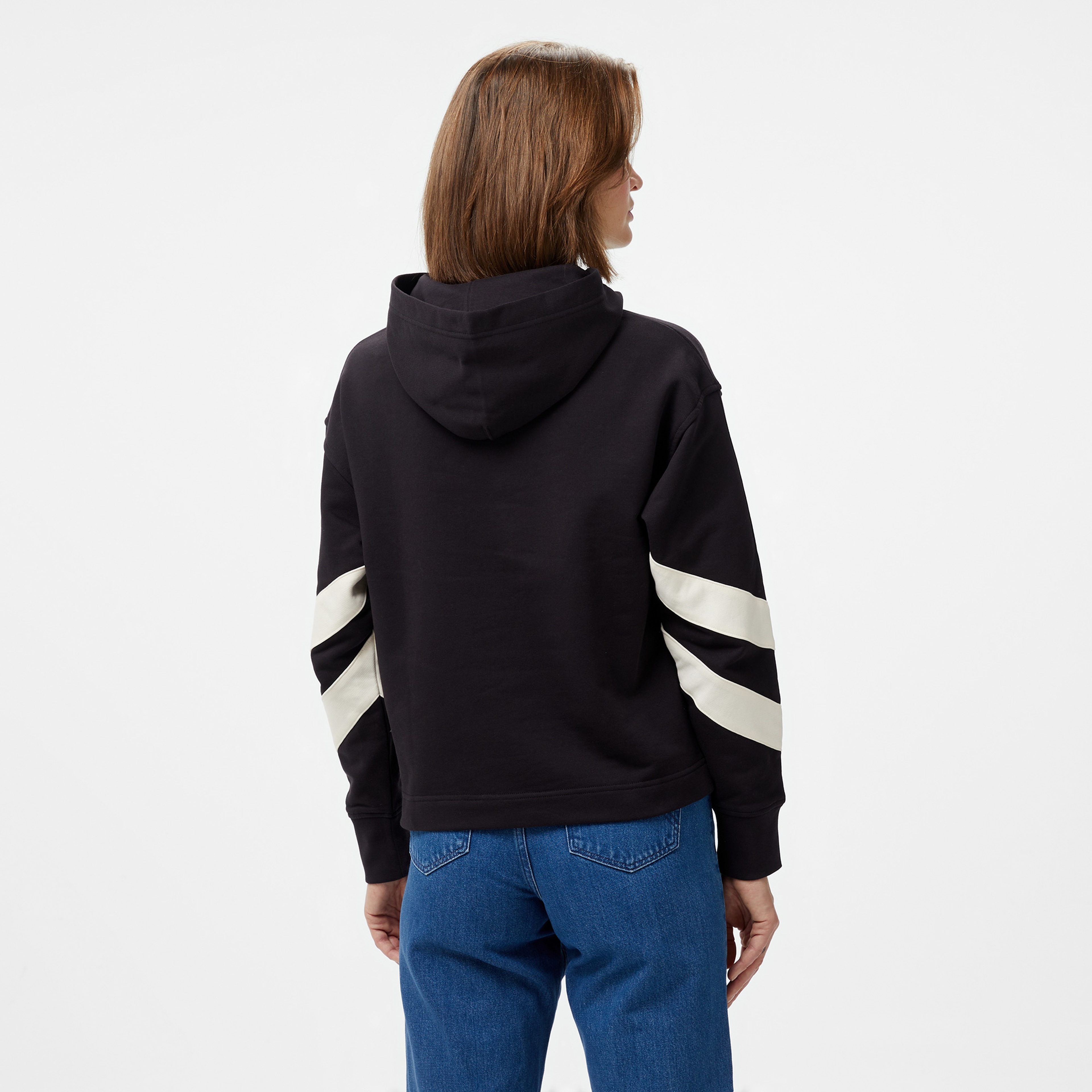 Gant Kadın Siyah Kapüşonlu Sweatshirt