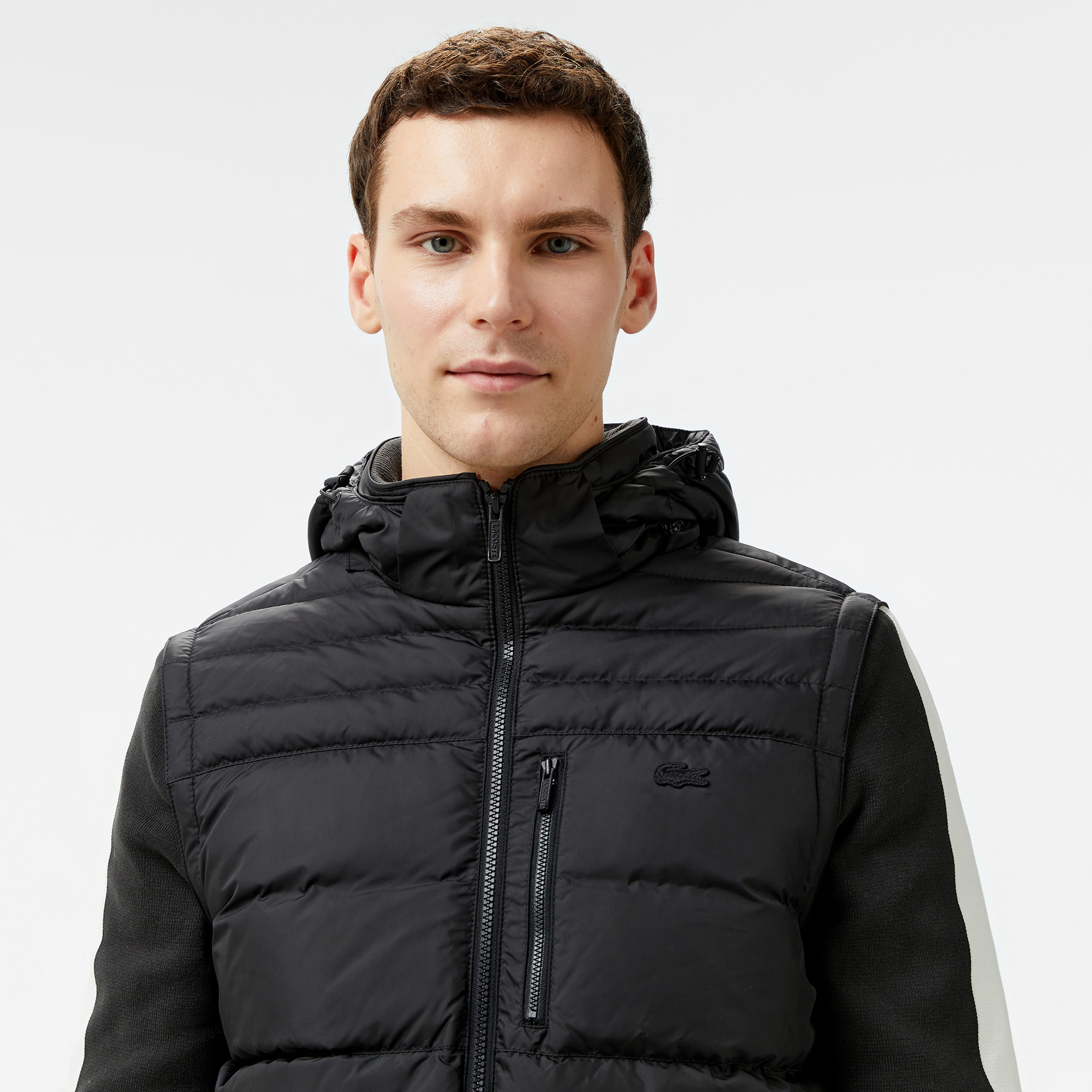 Lacoste Erkek Siyah Mont