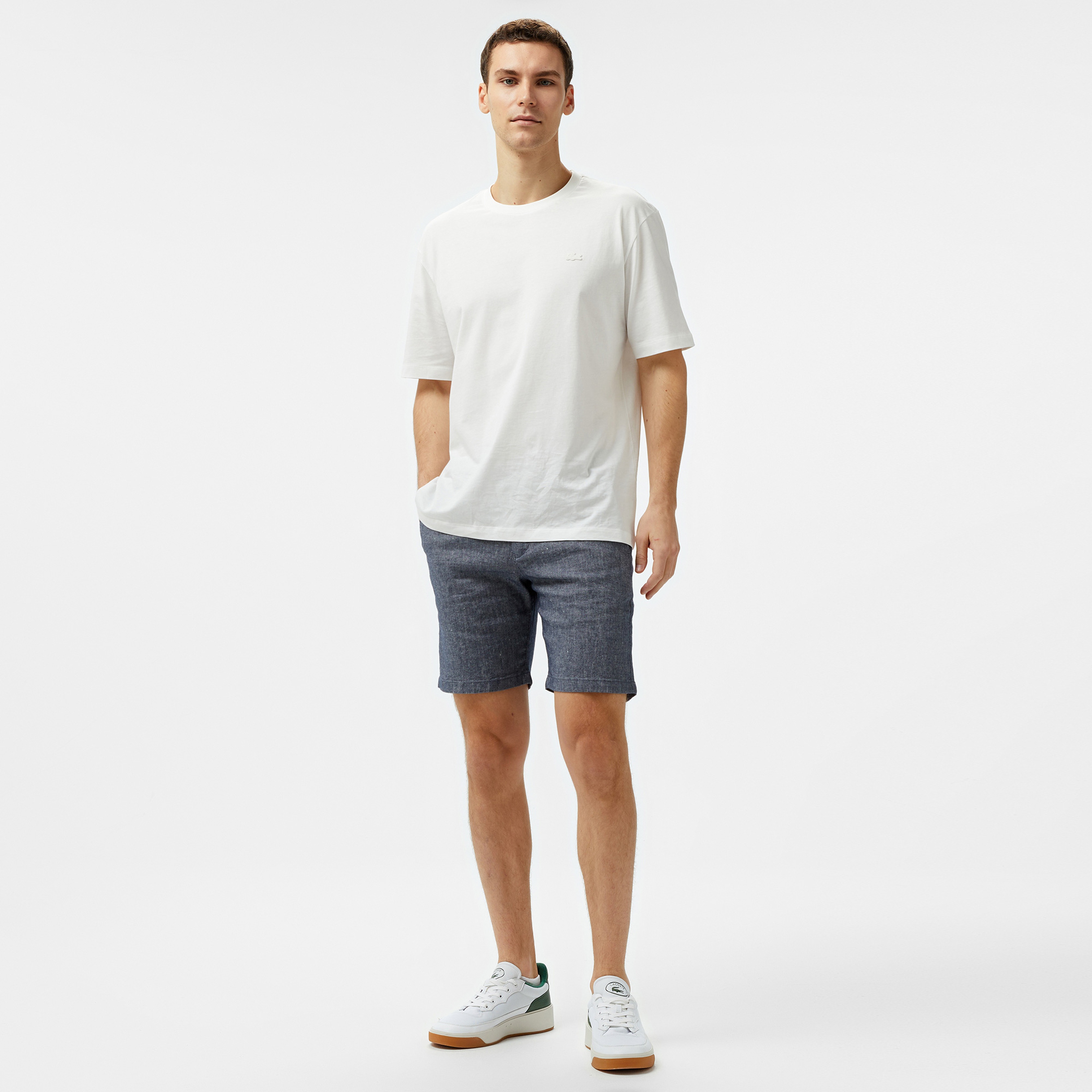 Lacoste Erkek Lacivert Şort