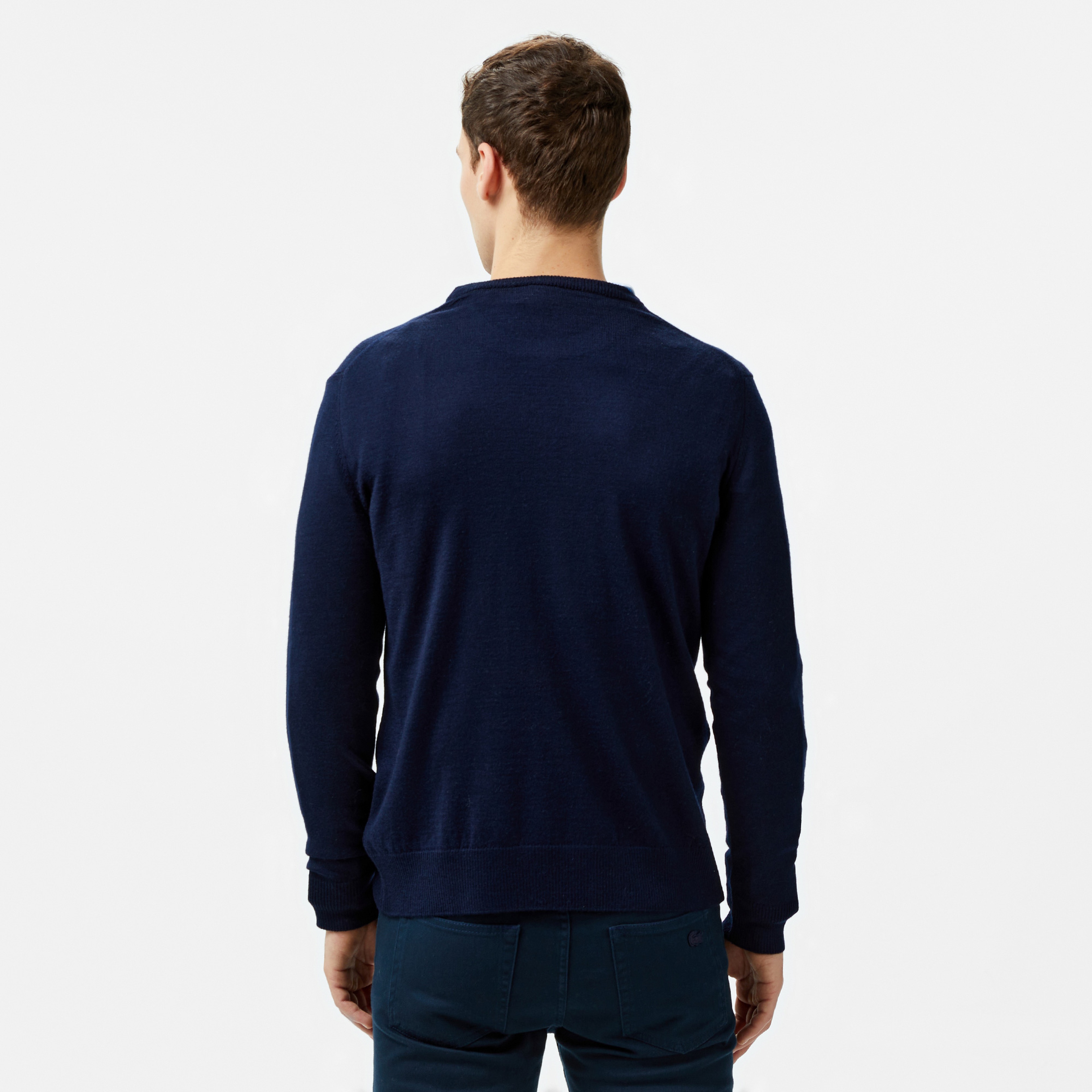 Lacoste Erkek Lacivert Triko