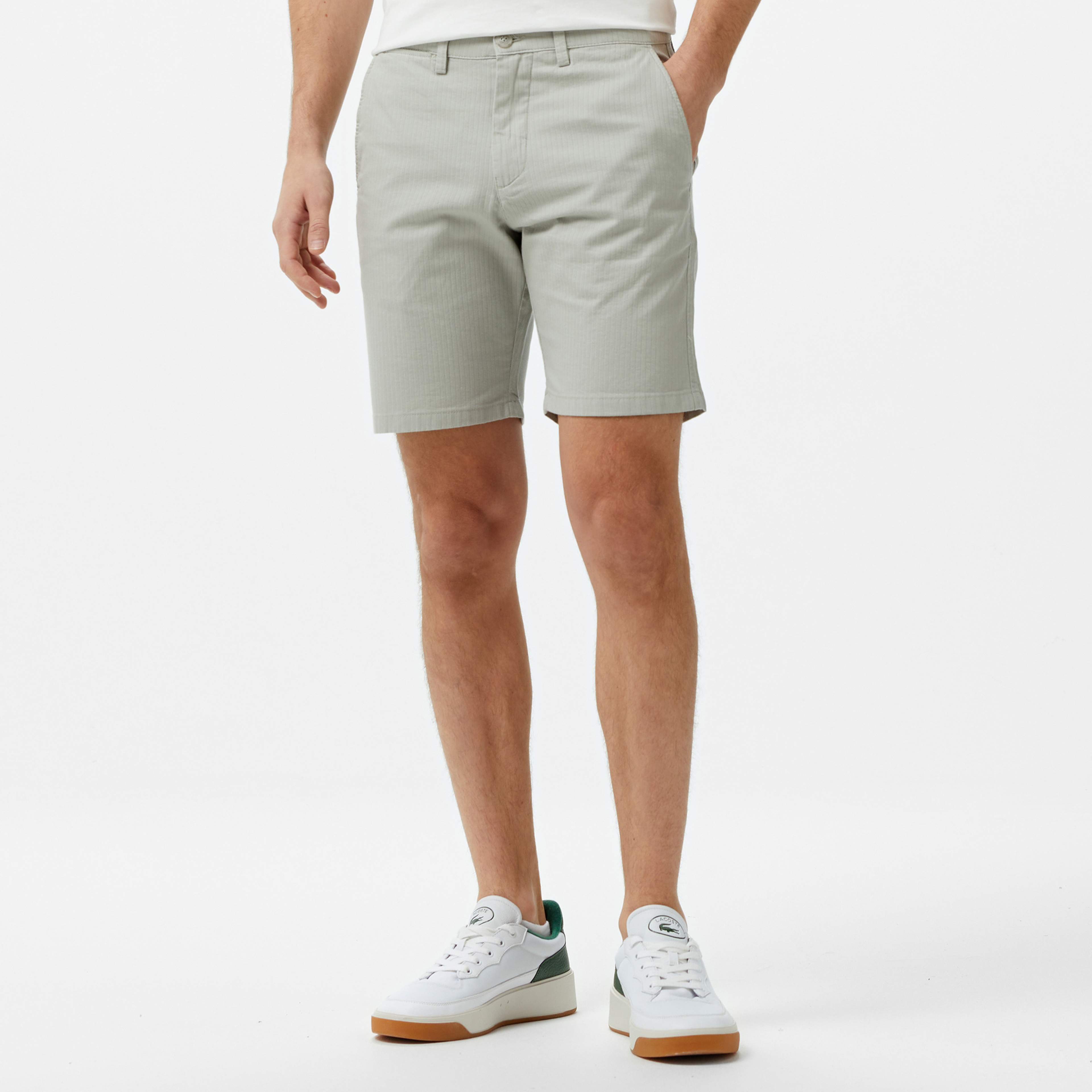 Lacoste Erkek Gri Şort