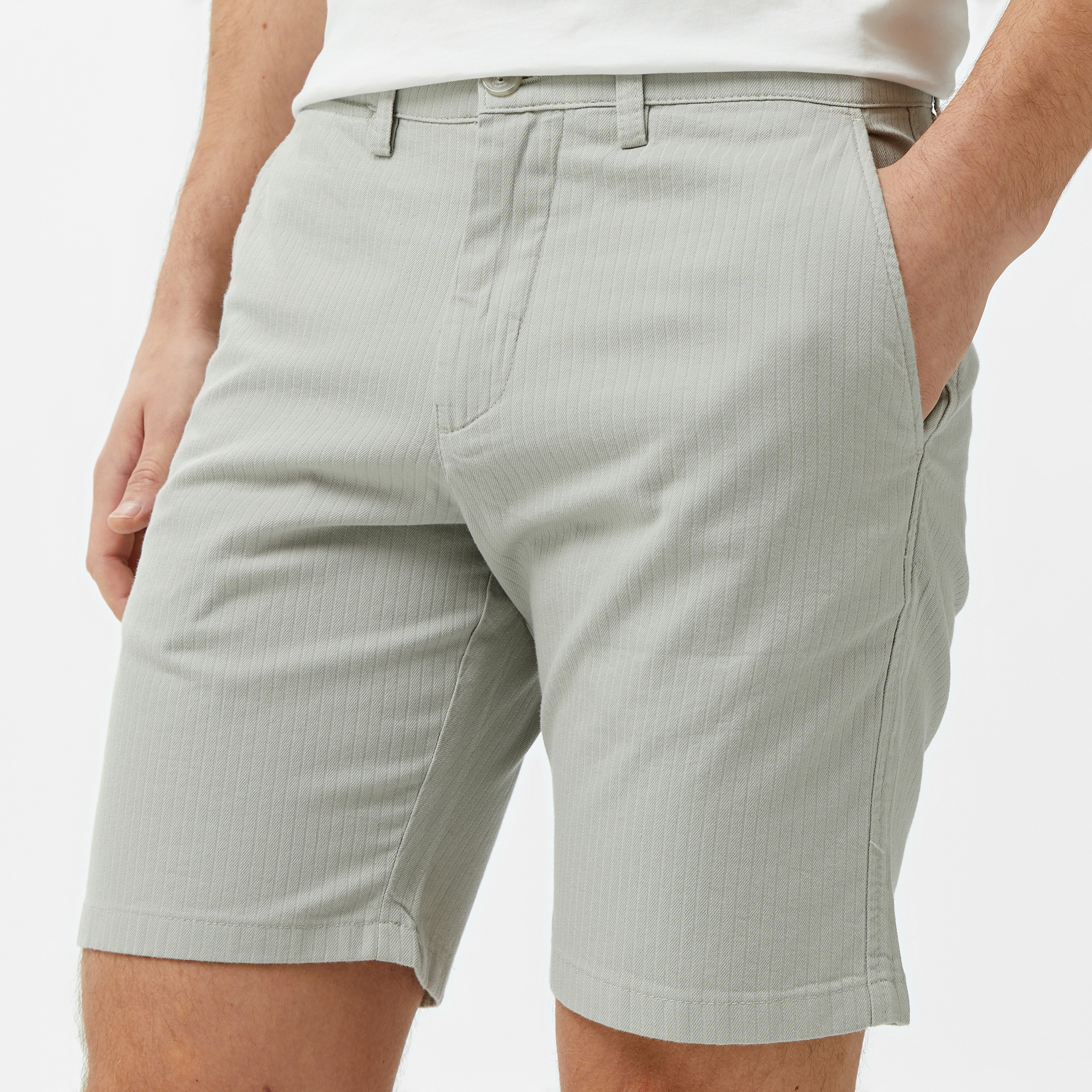 Lacoste Erkek Gri Şort