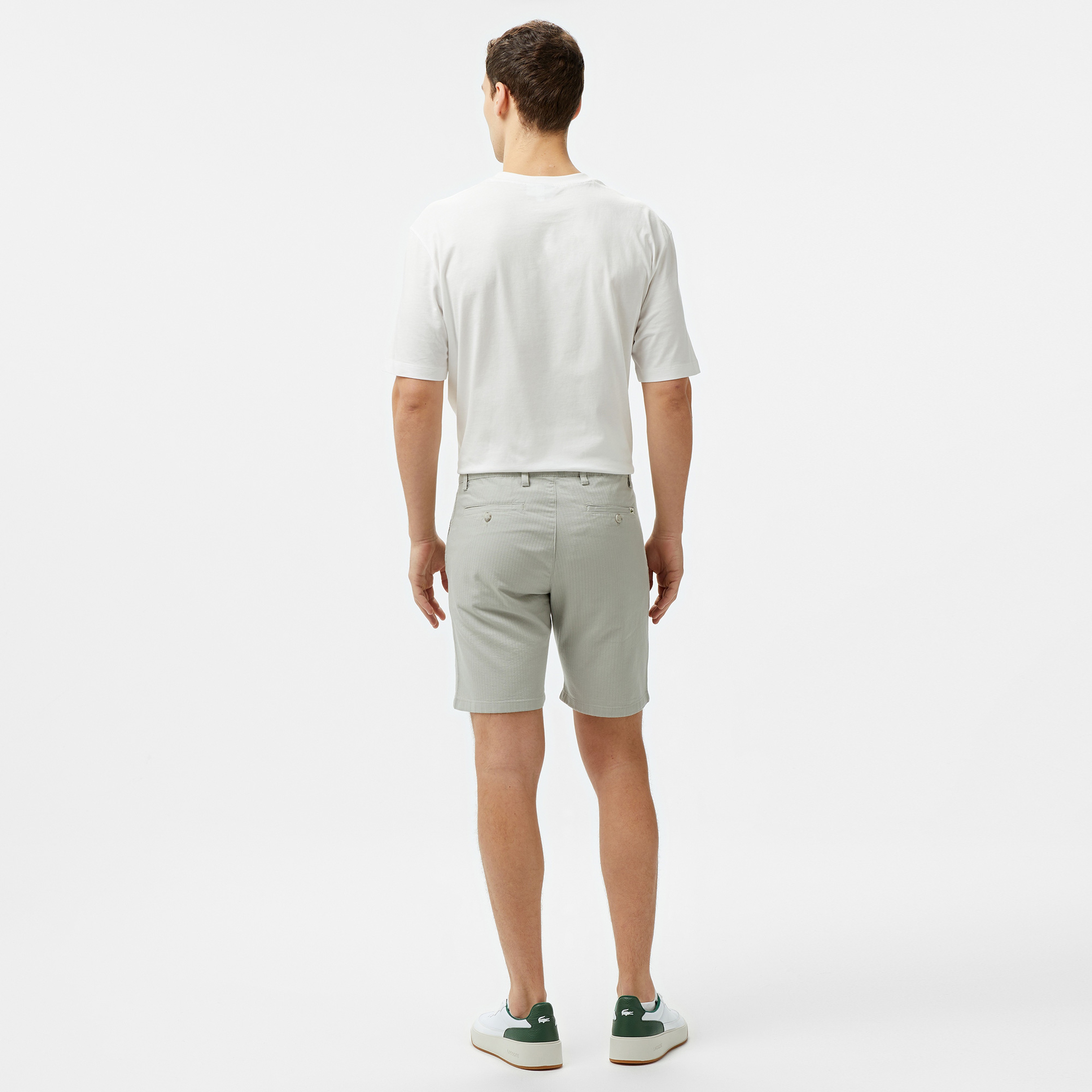 Lacoste Erkek Gri Şort