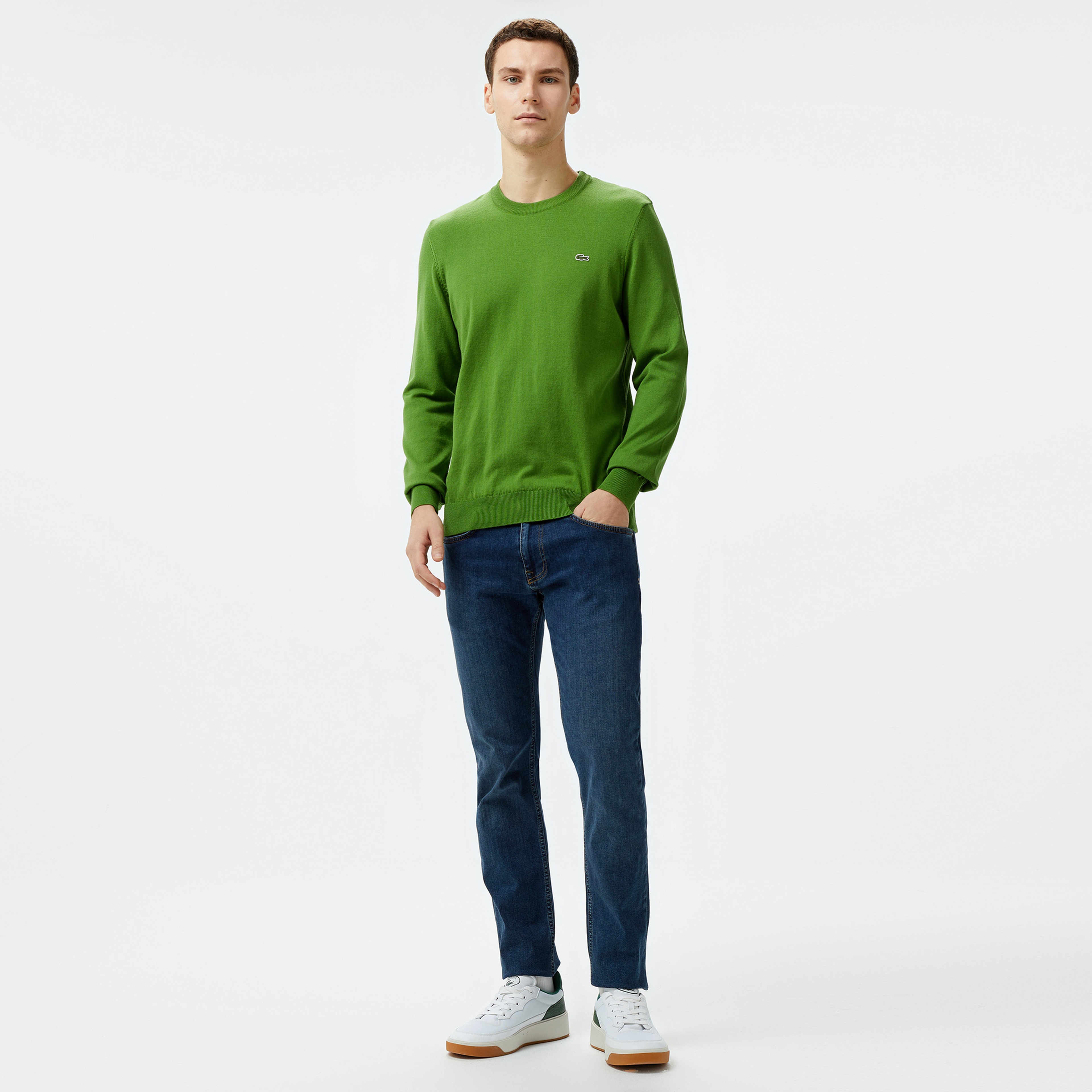Lacoste Erkek Yeşil Triko