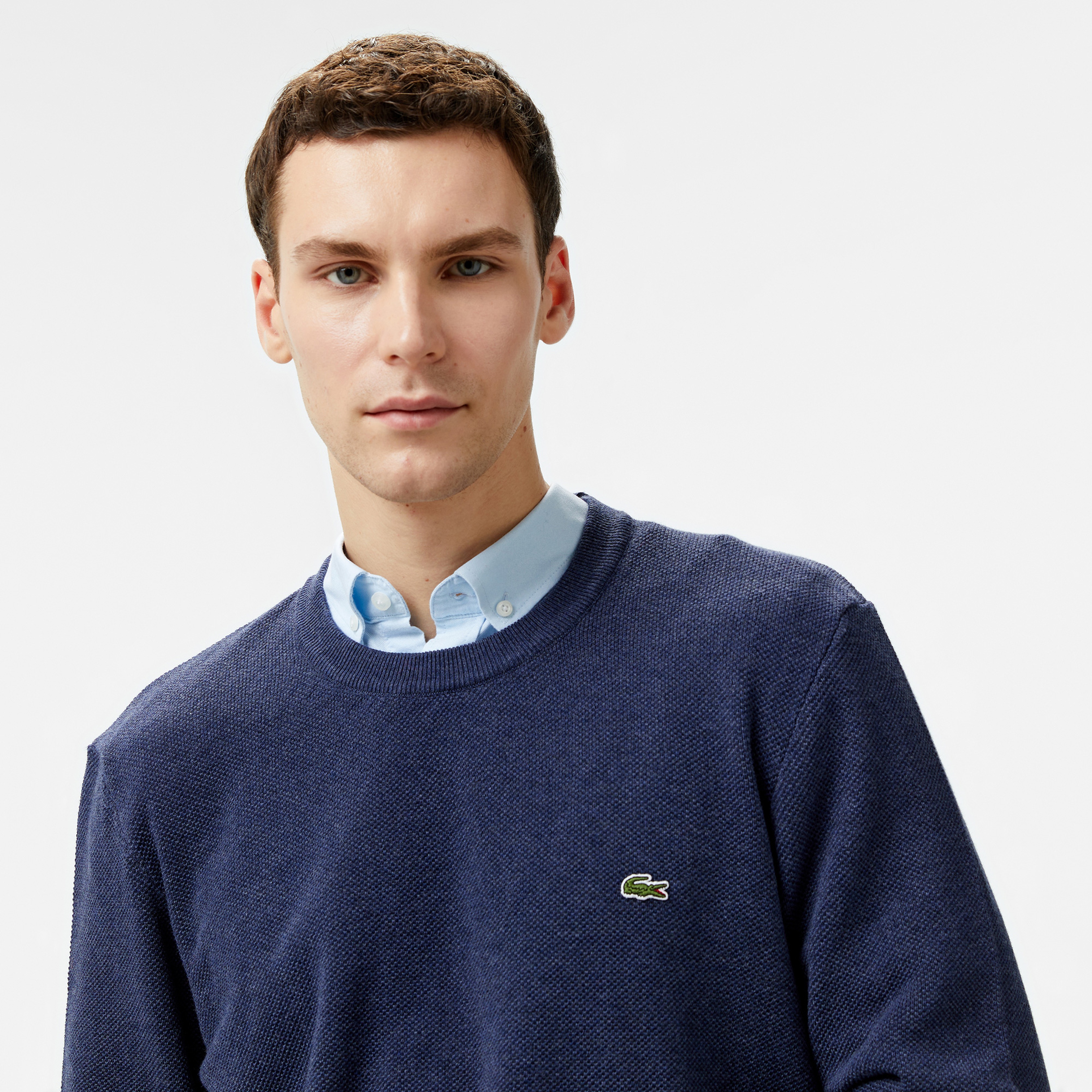 Lacoste Erkek Lacivert Triko