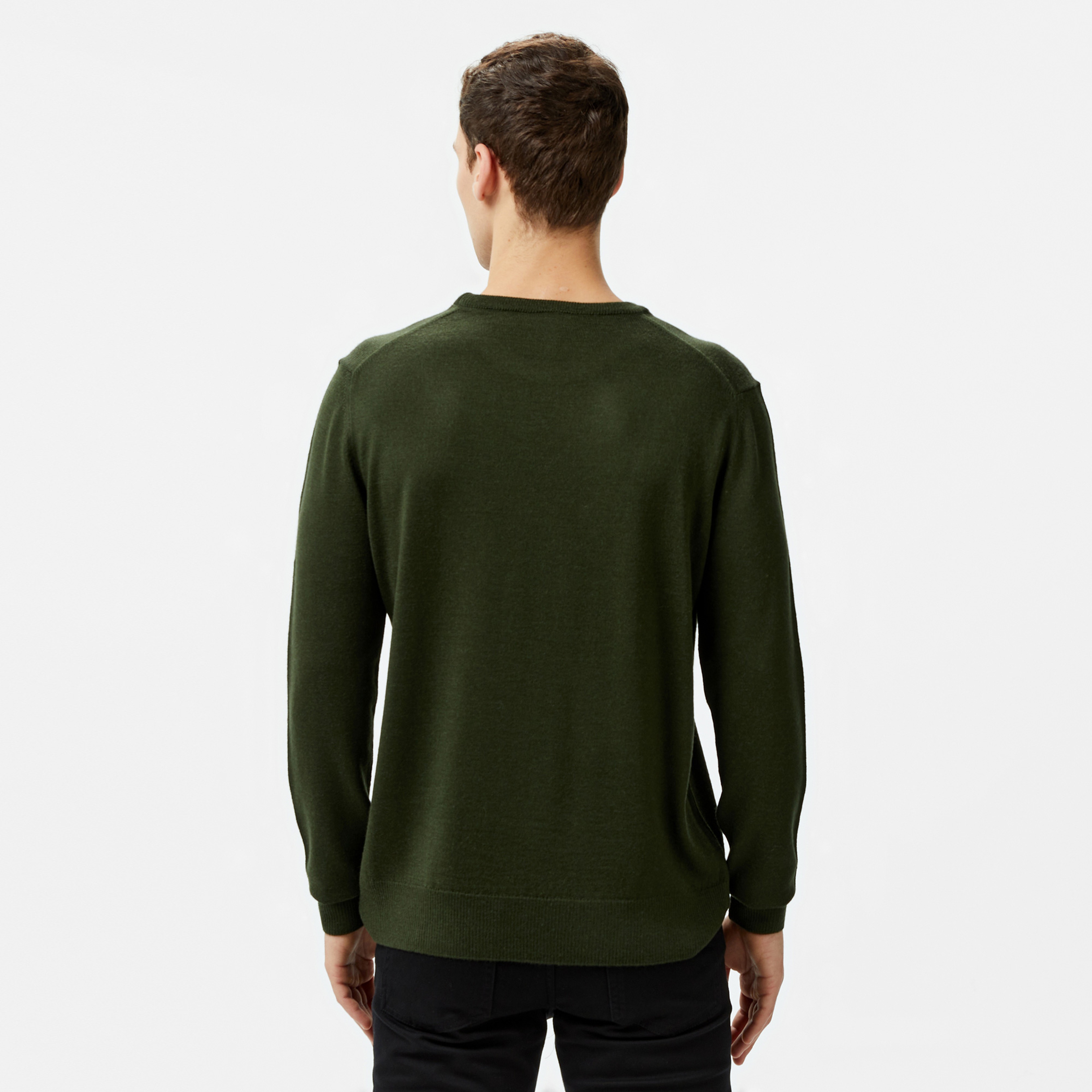 Lacoste Erkek Gri Triko