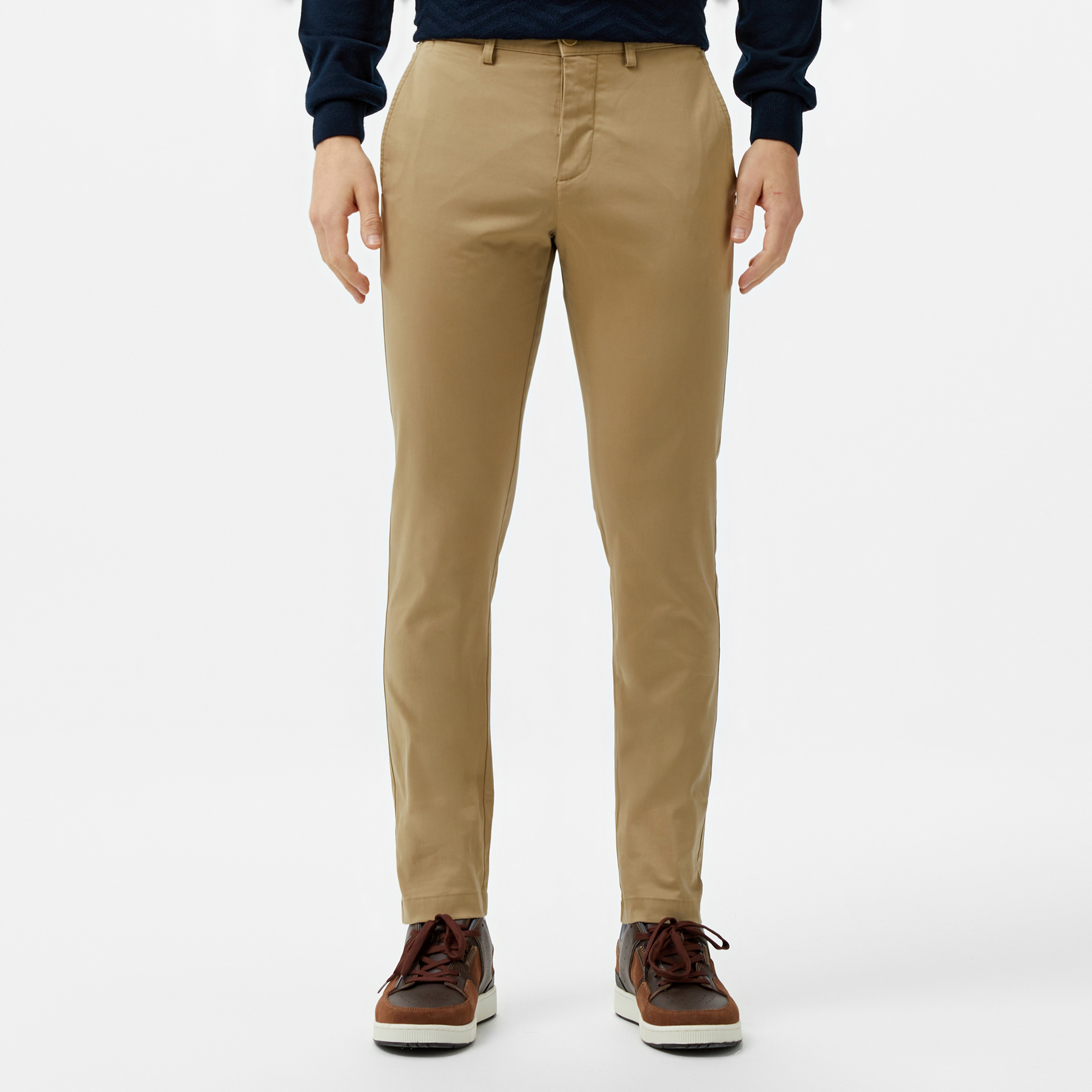 Lacoste Erkek Krem Pantolon