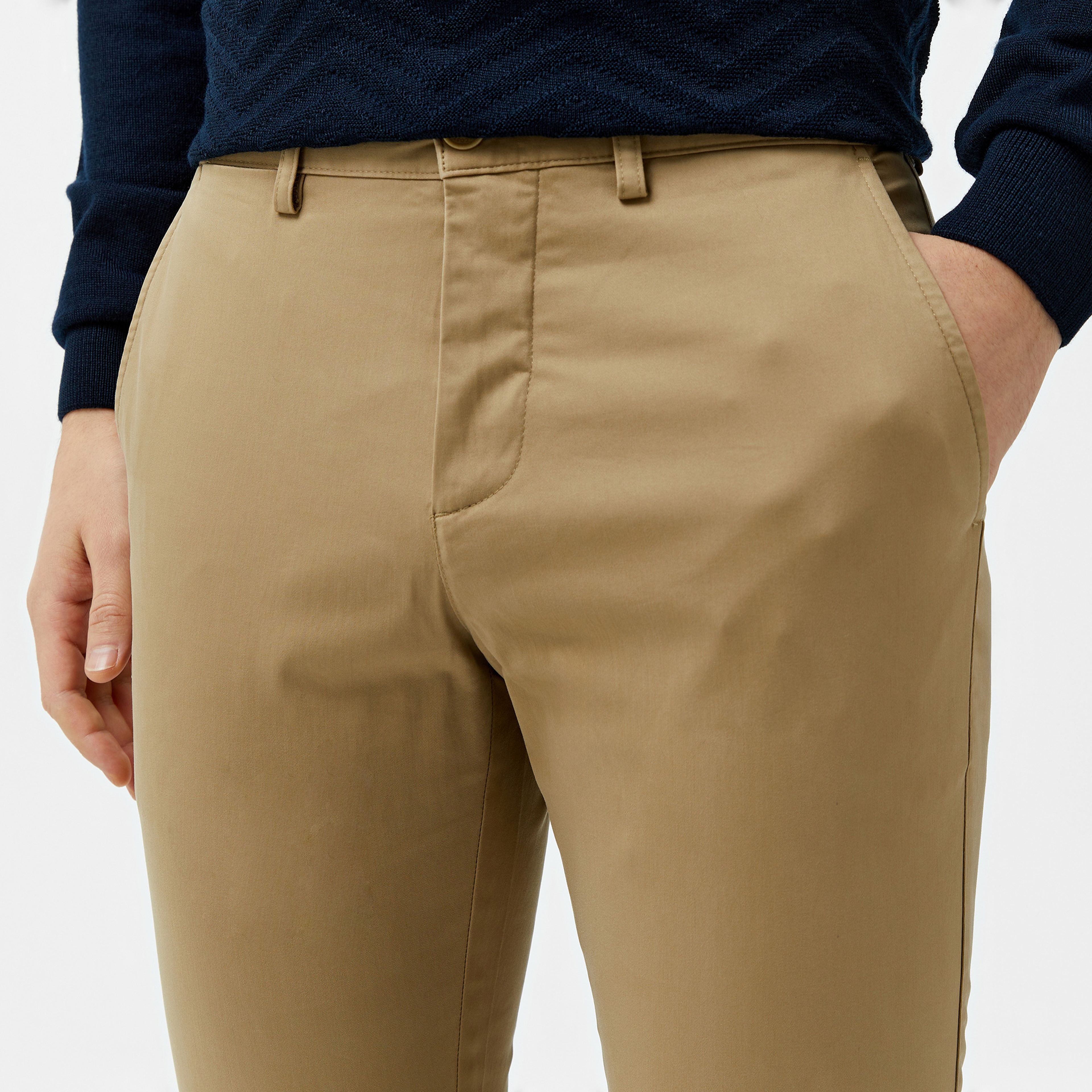 Lacoste Erkek Krem Pantolon