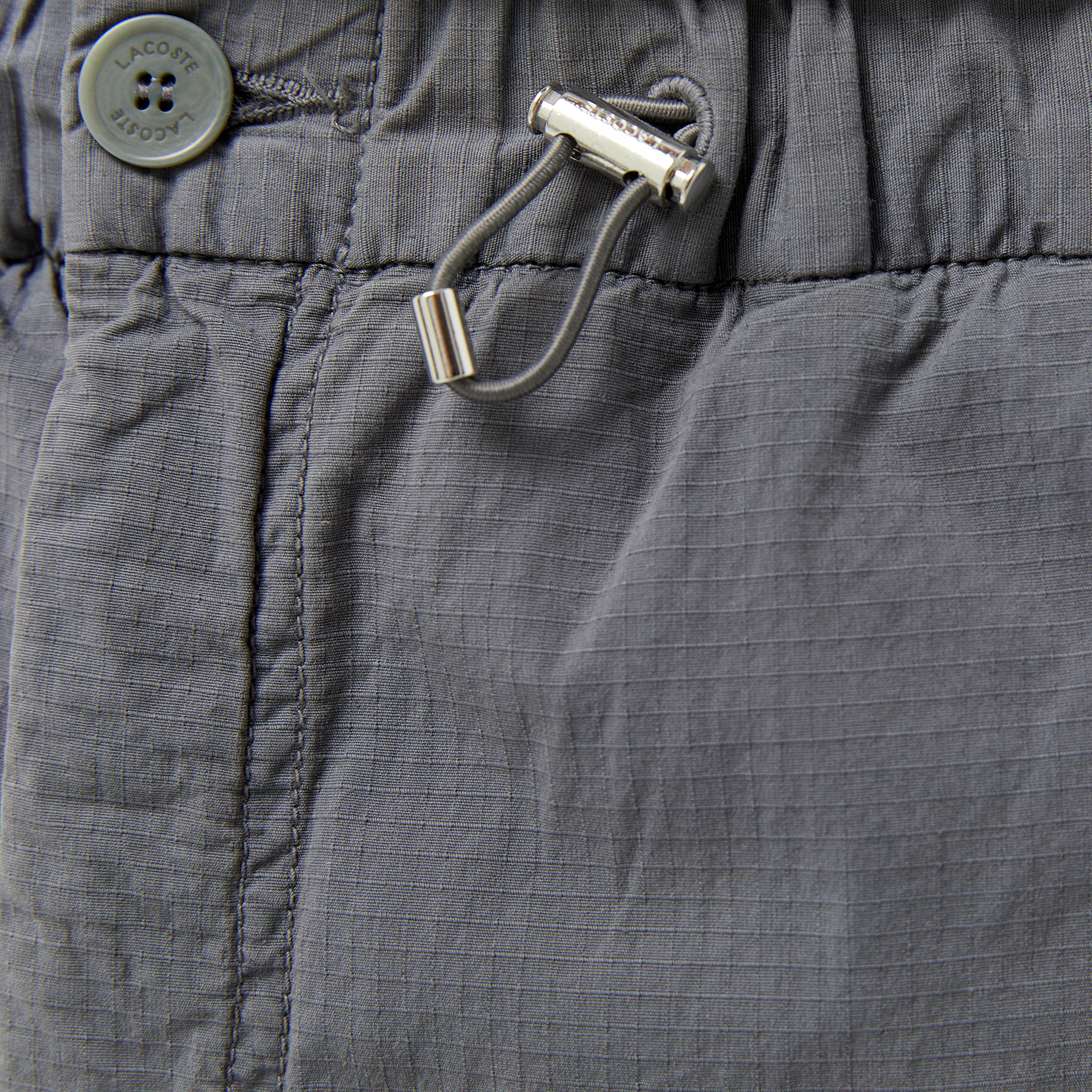 Lacoste House of SuperStep X Lacoste Erkek Gri Pantolon