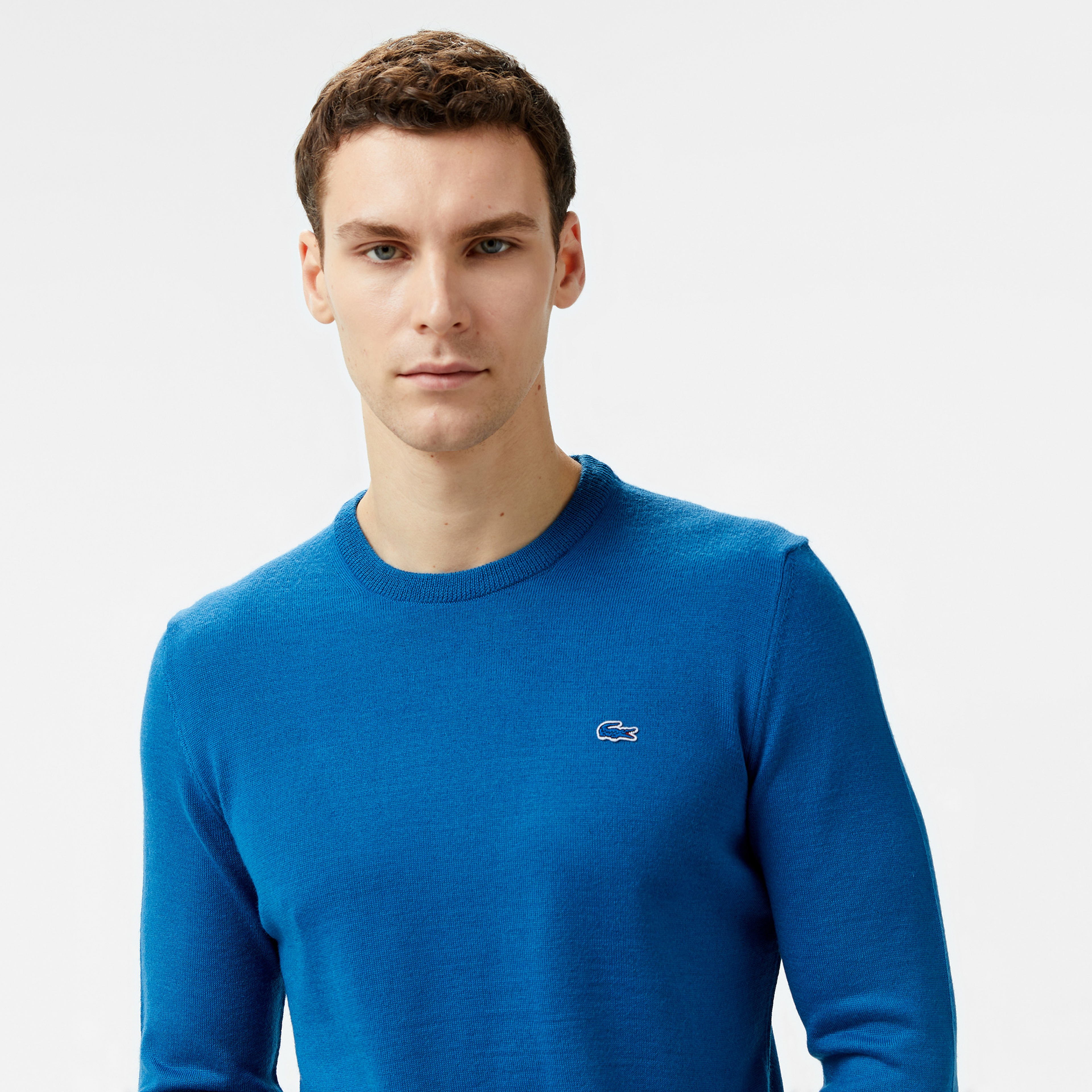 Lacoste Erkek Mavi Triko