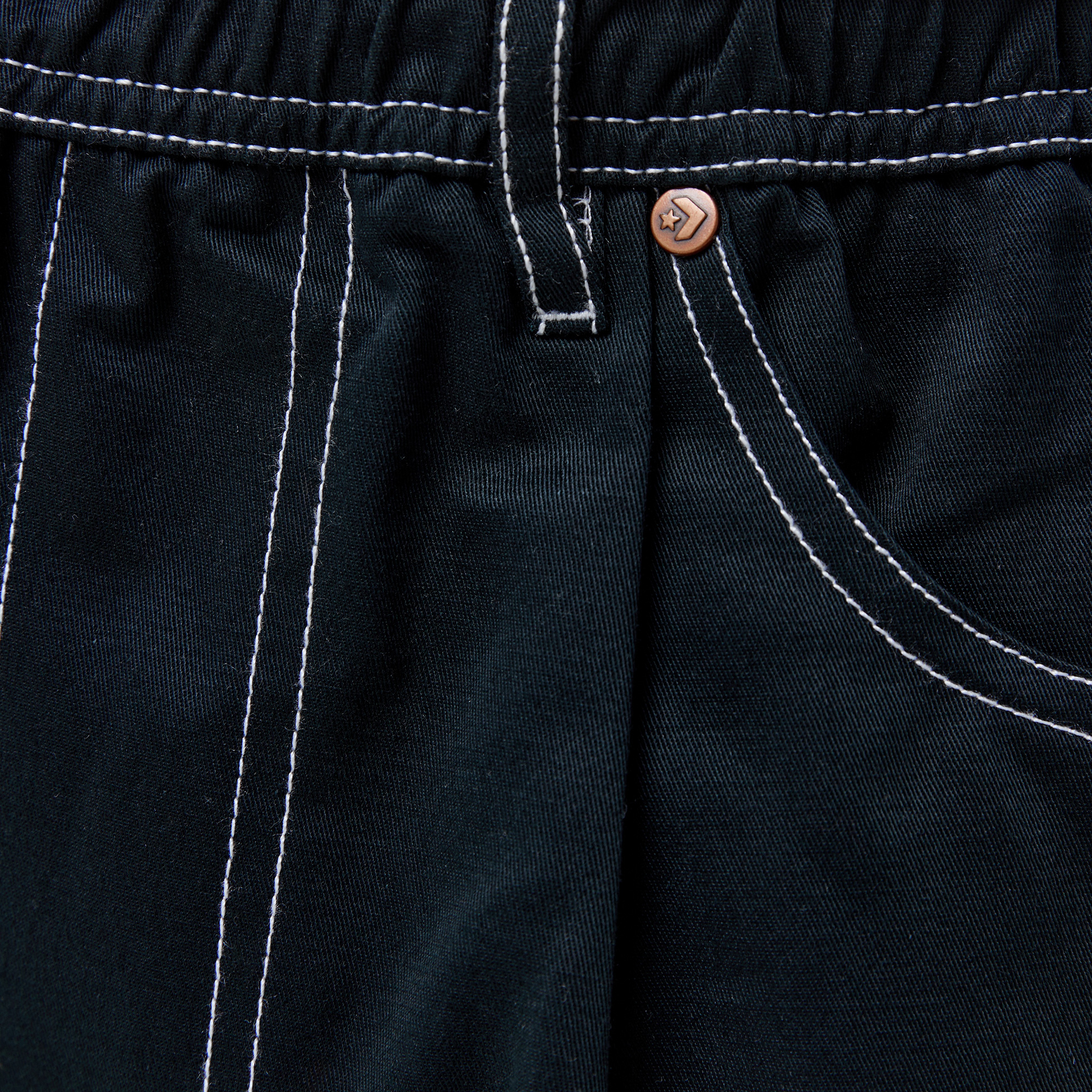 Converse 5 Pocket Baggy Erkek Siyah Şort