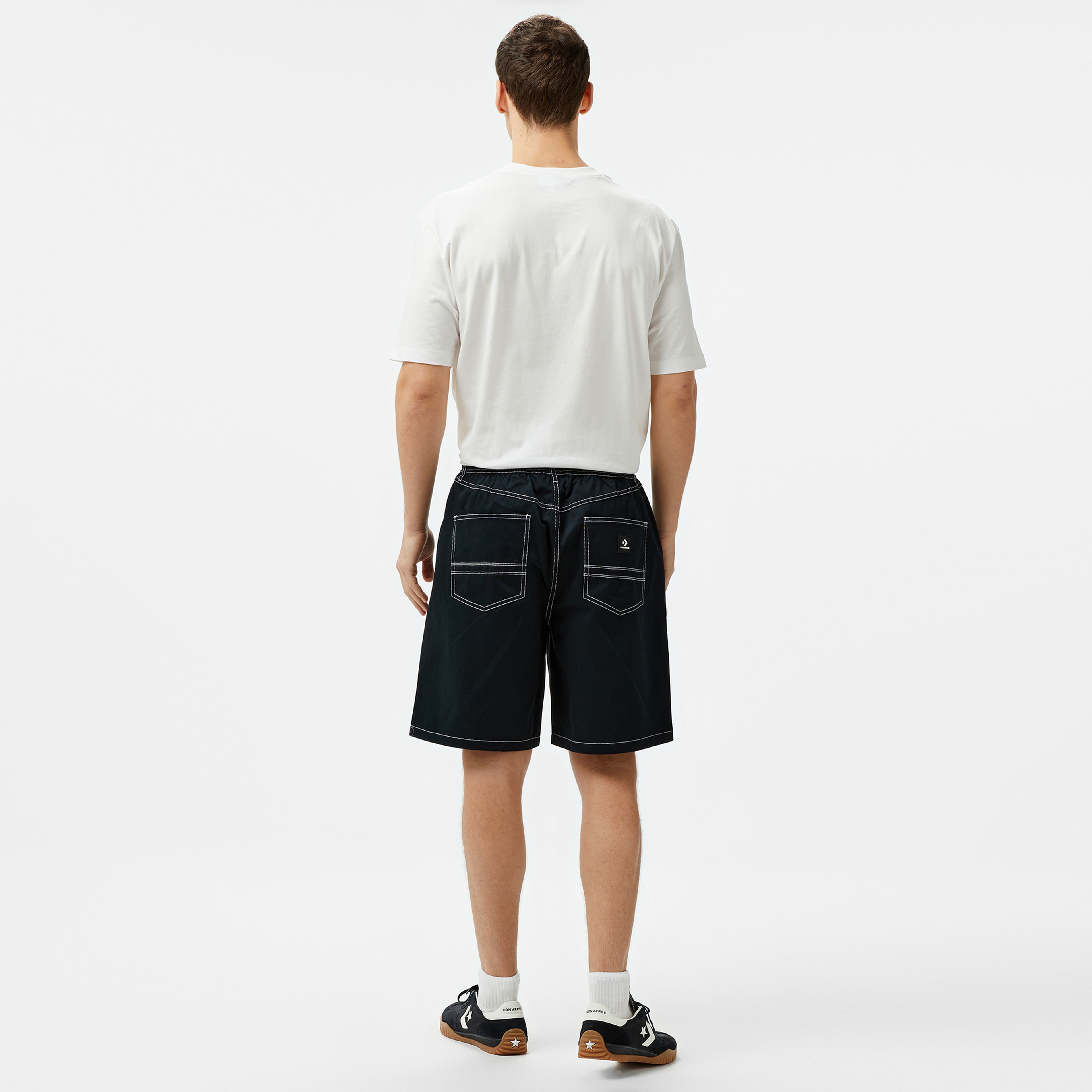 Converse 5 Pocket Baggy Erkek Siyah Şort