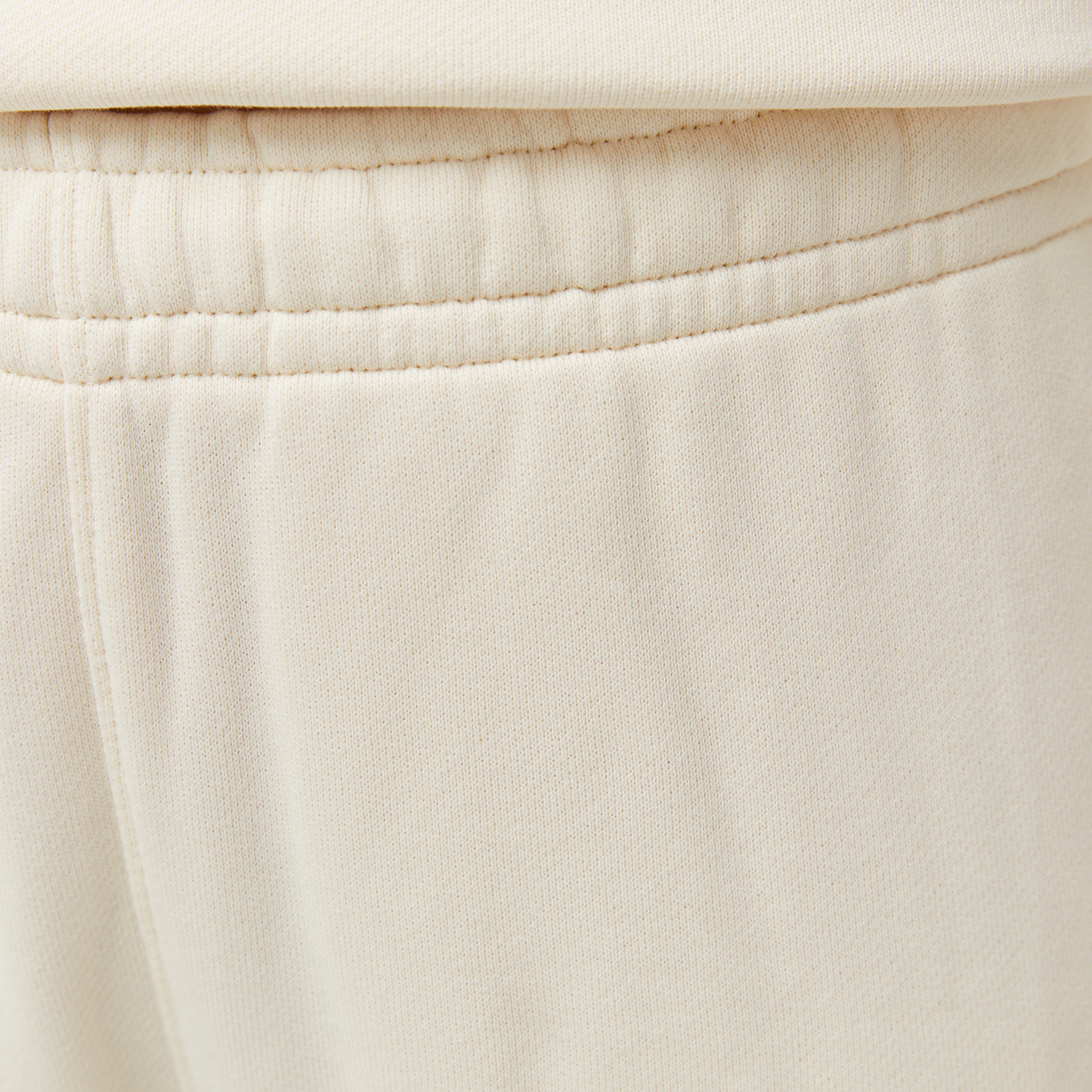 Kadın Straight Fit Krem Eşofman Altı